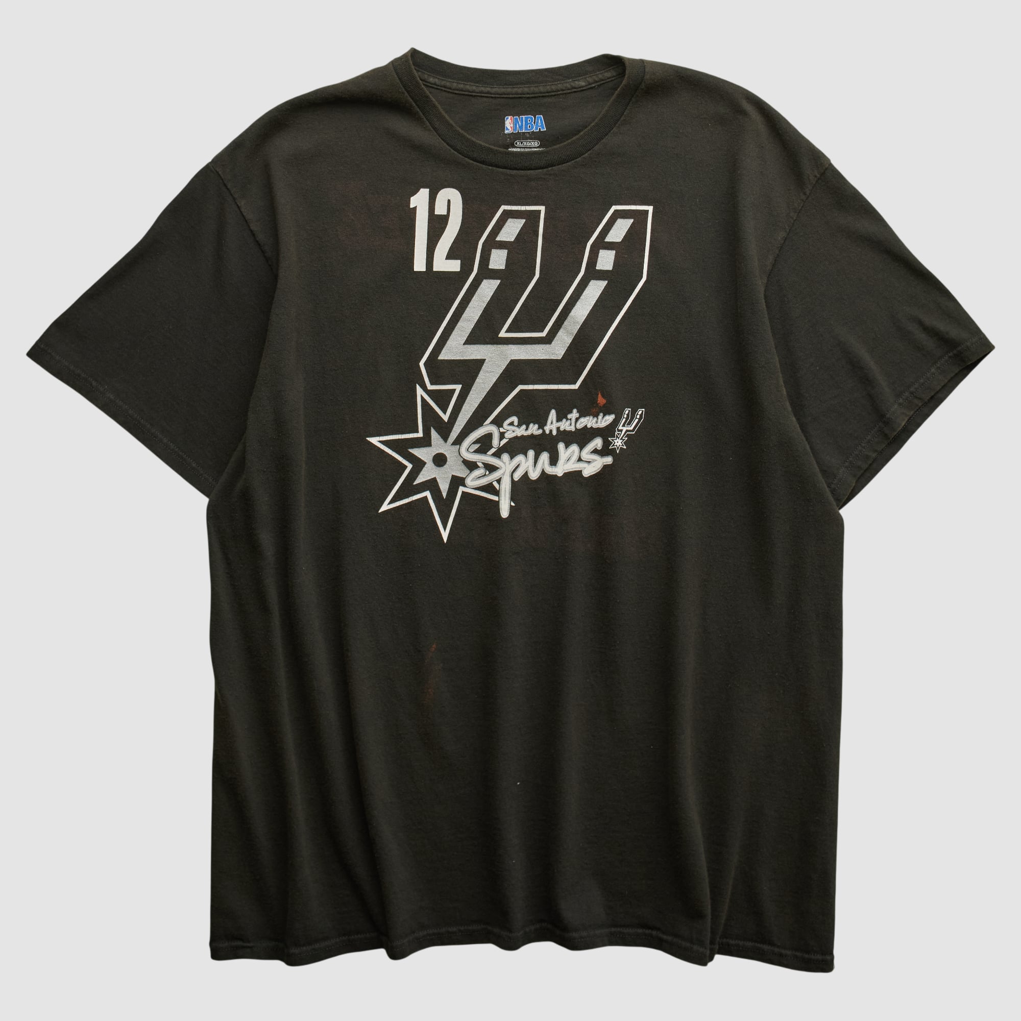 San Antonio Spurs NBA 2010s T-shirt - Black - L