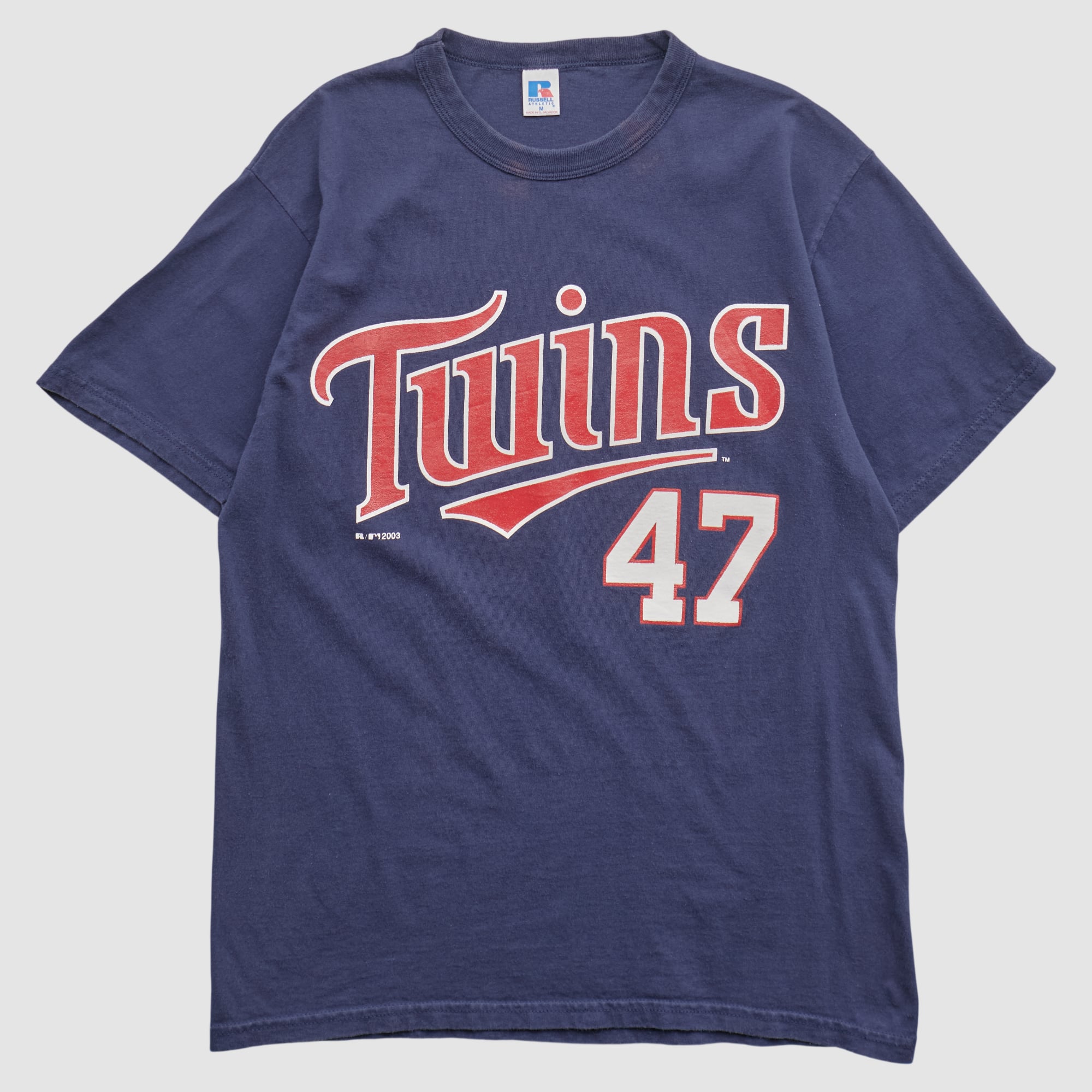 Minnesota Twins Russell 2003 T-shirt - Navy - S