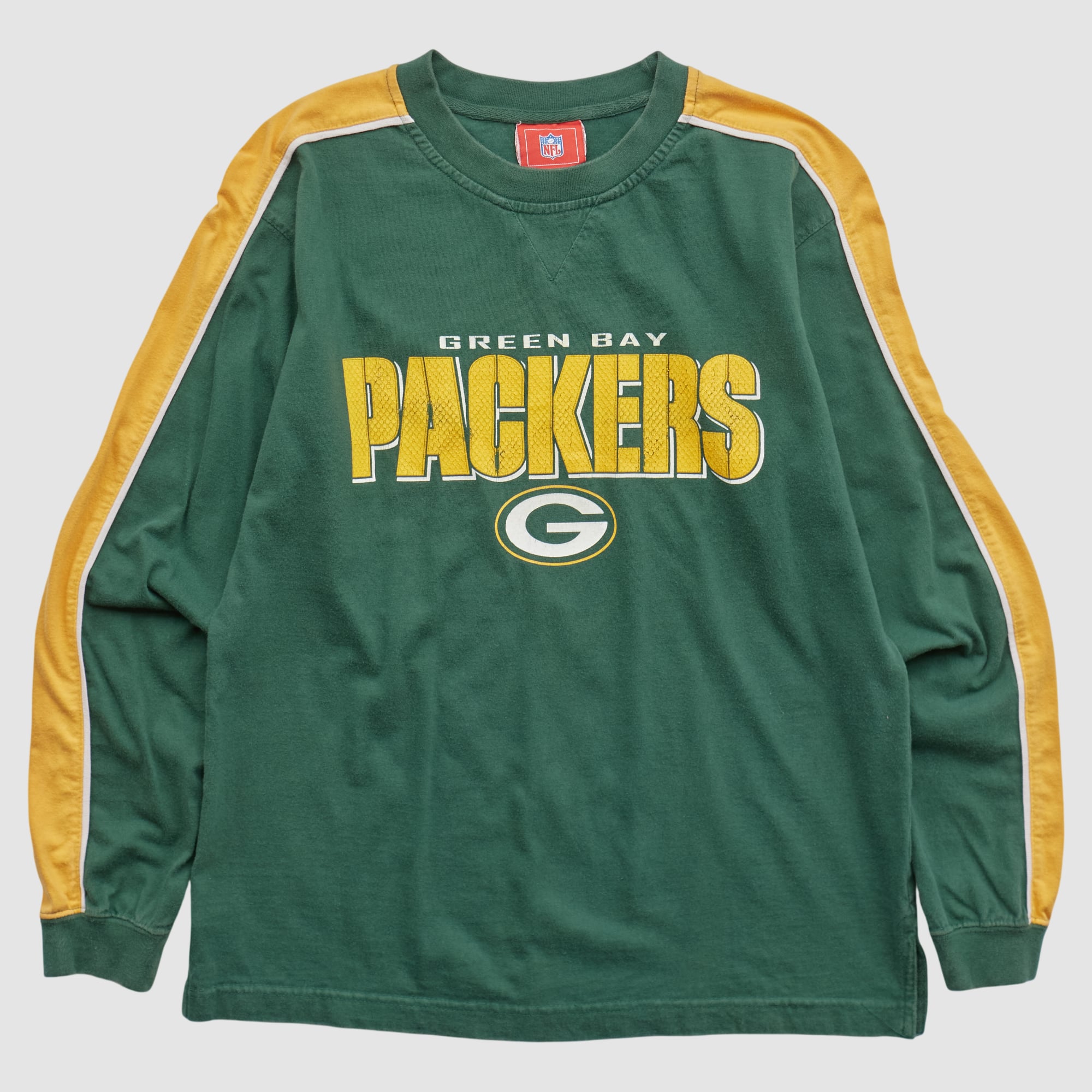 Green Bay Packers NFL 2000s Long Sleeve T-shirt - Green - S