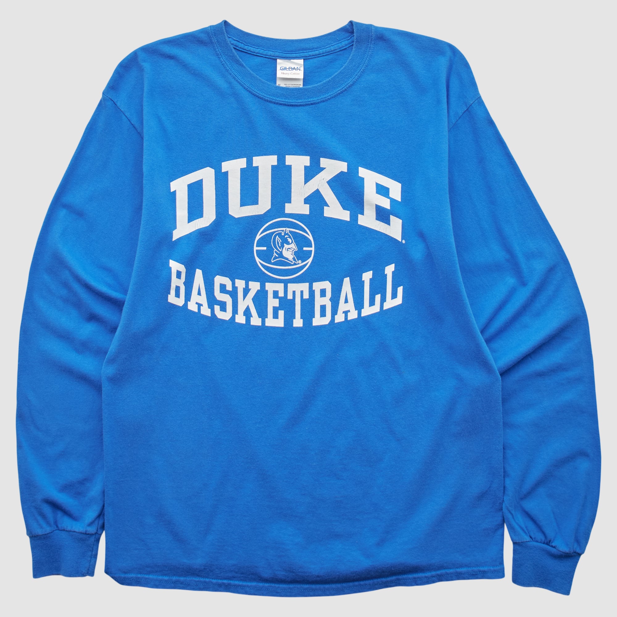 Duke Blue Devils Gildan 2000s Long Sleeve T-shirt - Blue - XS