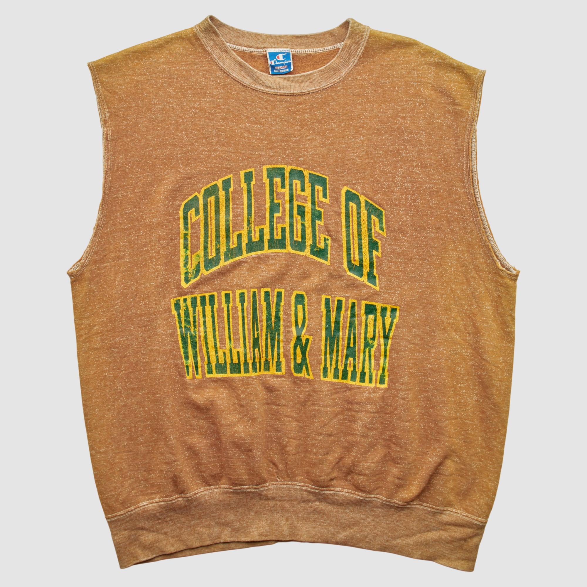 William & Mary Tribe Champion 80s Tank - Clay - 2XL