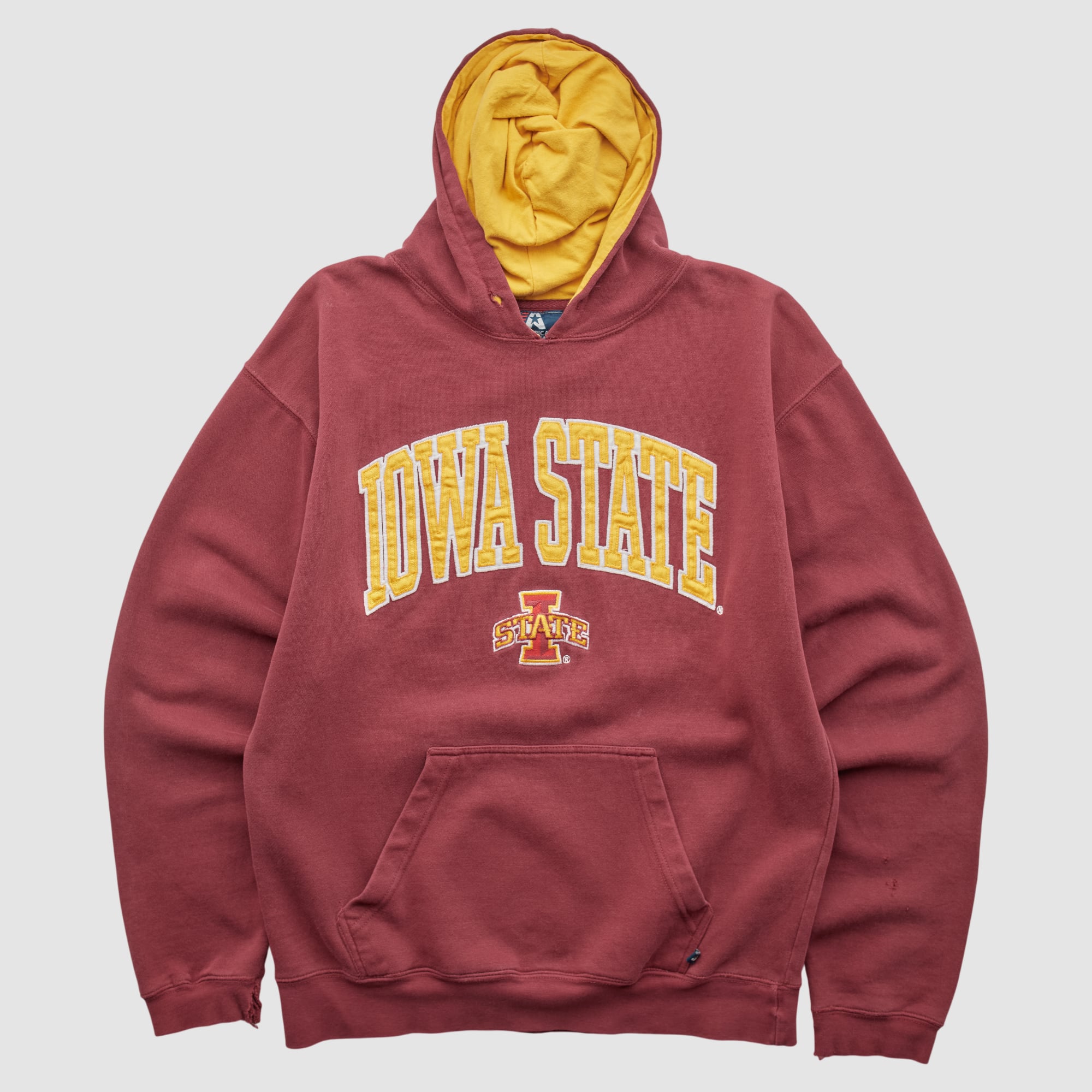 Iowa State Cyclones J America Sportswear 2010s Hooded Pullover Sweatshirt - Red - S