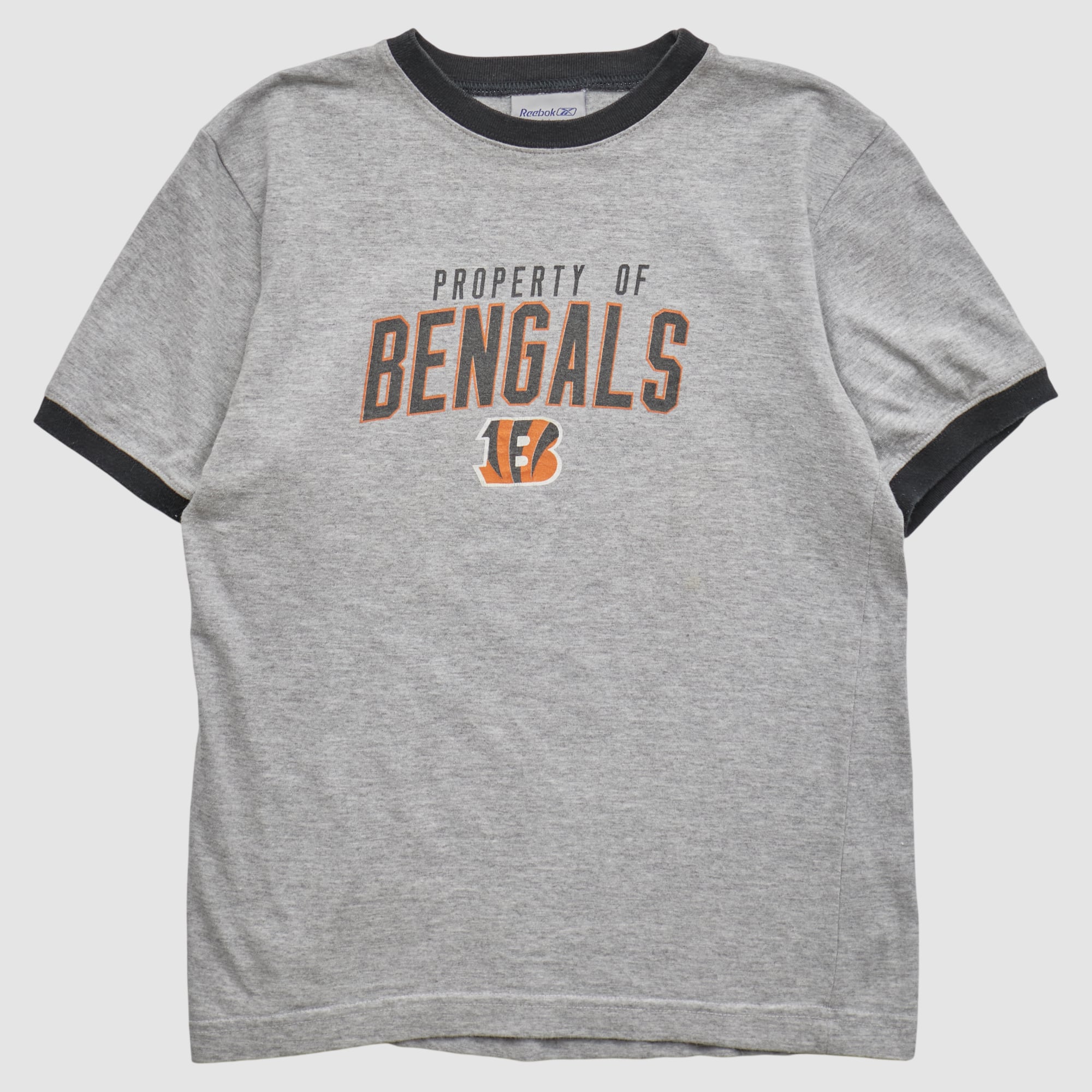 Cincinnati Bengals Reebok 2000s T-shirt - Heather Gray - XS