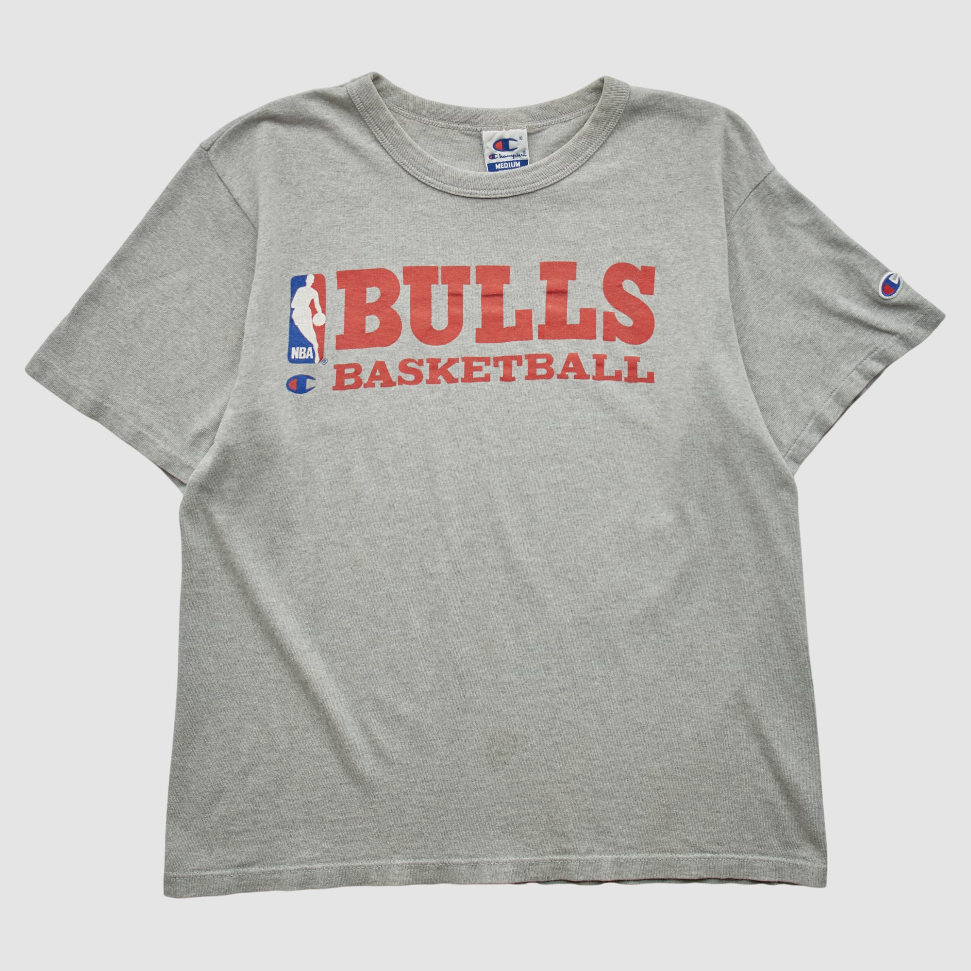 Chicago Bulls Champion 90s T-shirt - Heather Gray - S