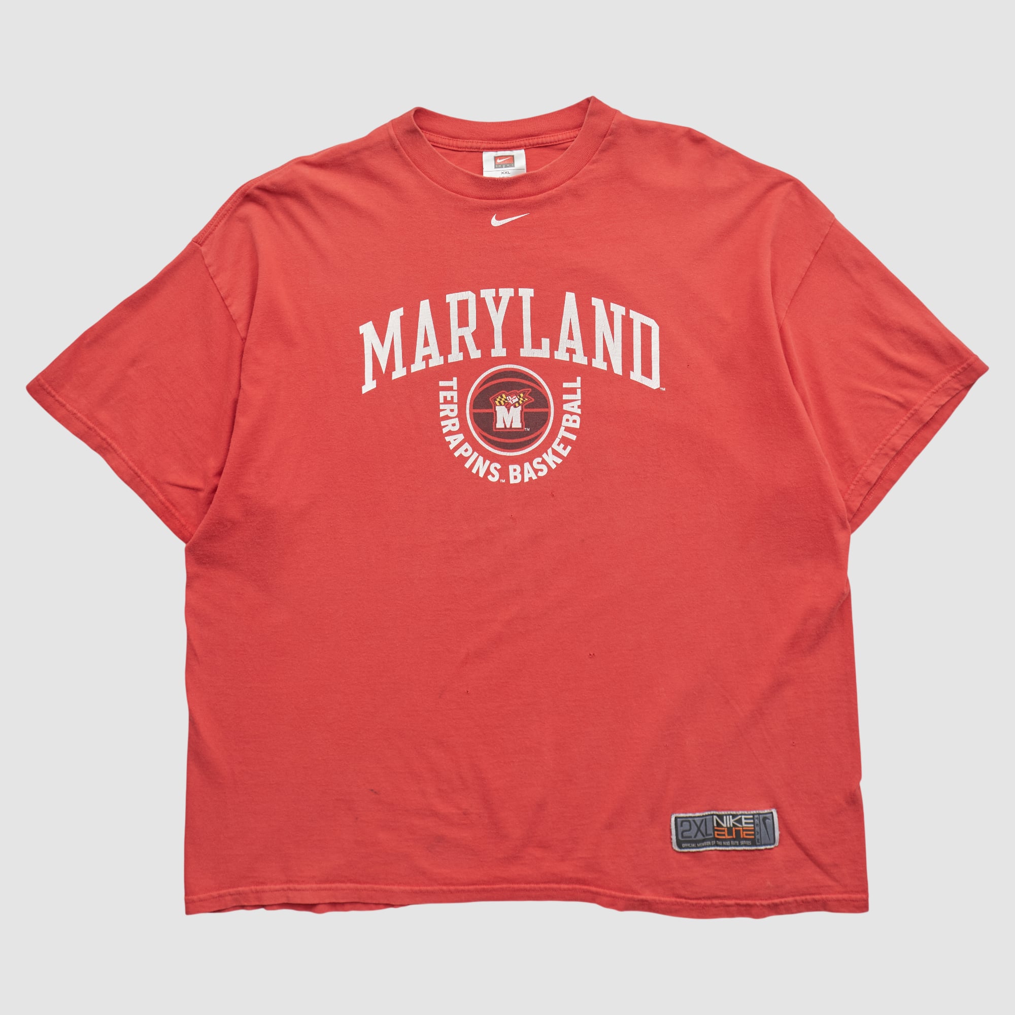 Maryland Terrapins Nike 2000s T-shirt - Red - 2XL