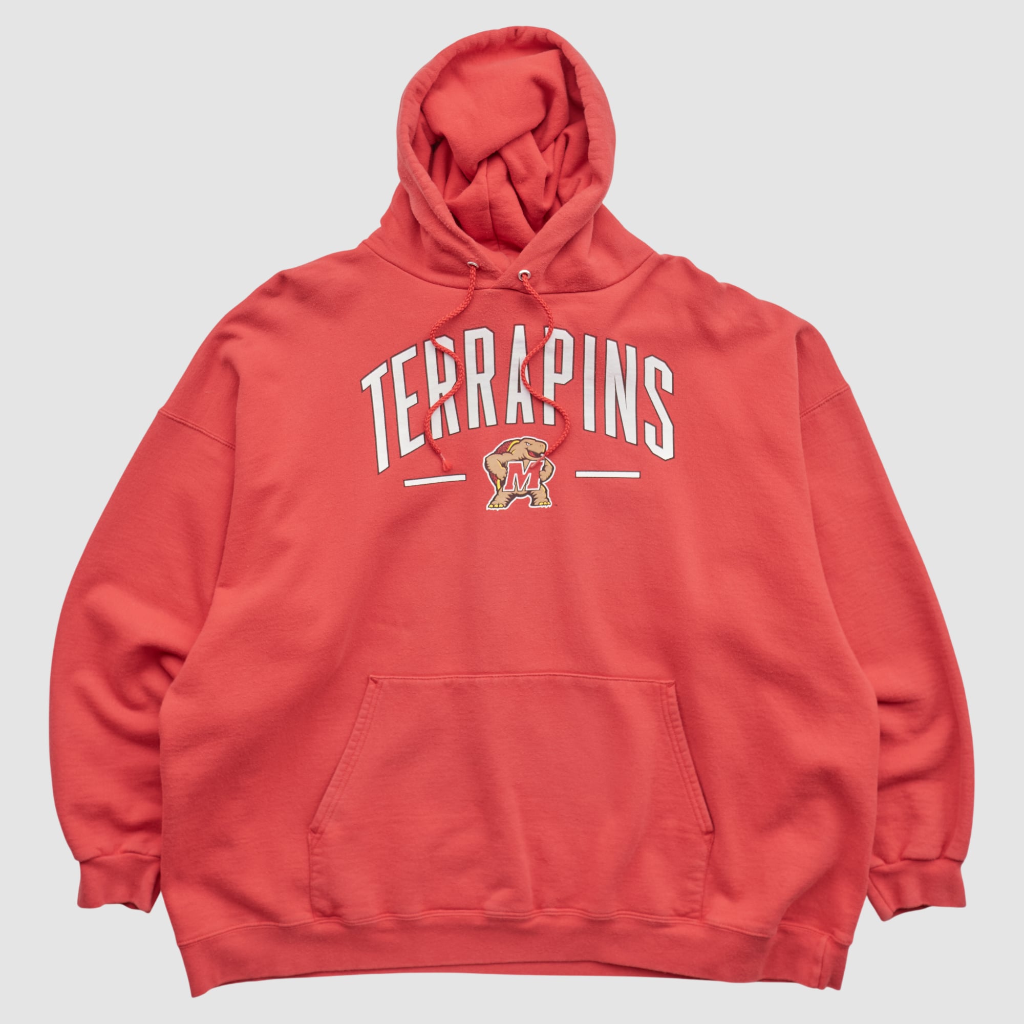 Maryland Terrapins TSI Sportswear 2000s Hooded Pullover Sweatshirt - Red - 3XL