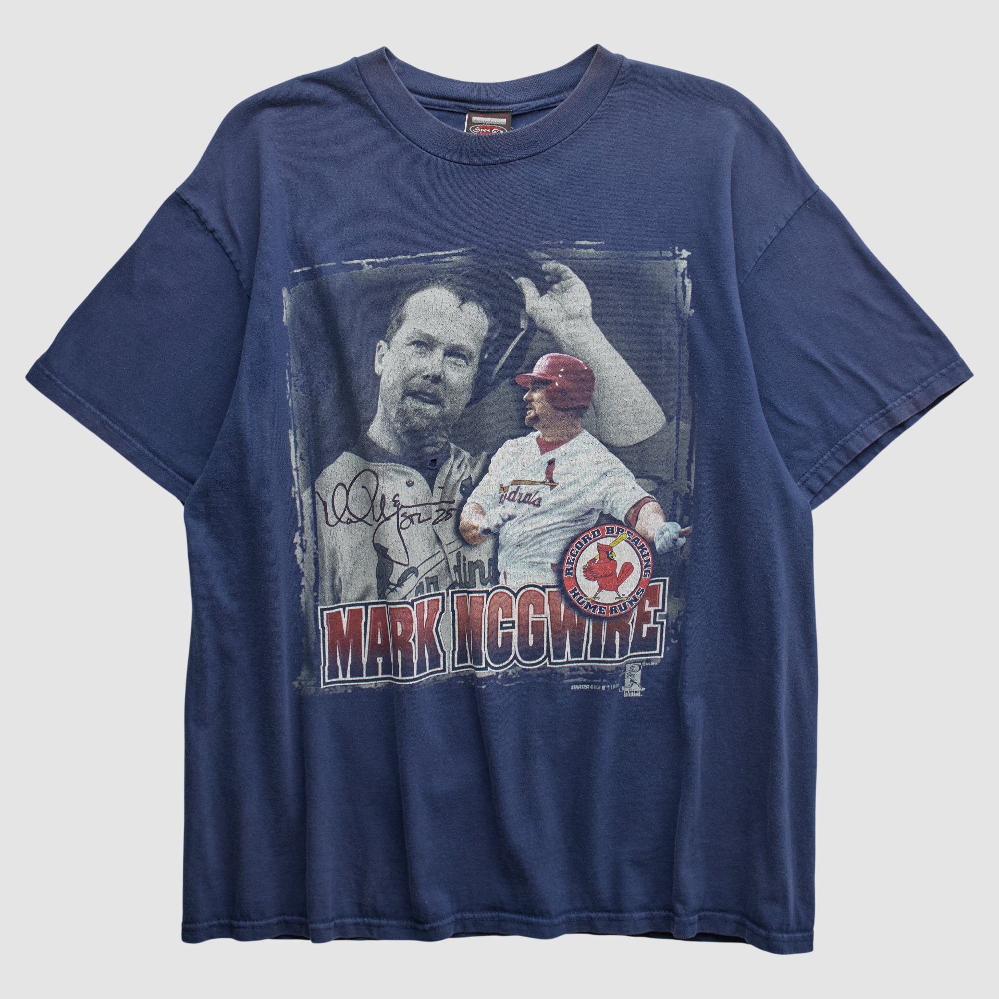 Mark McGwire Sport One 1998 T-shirt - Navy - XL