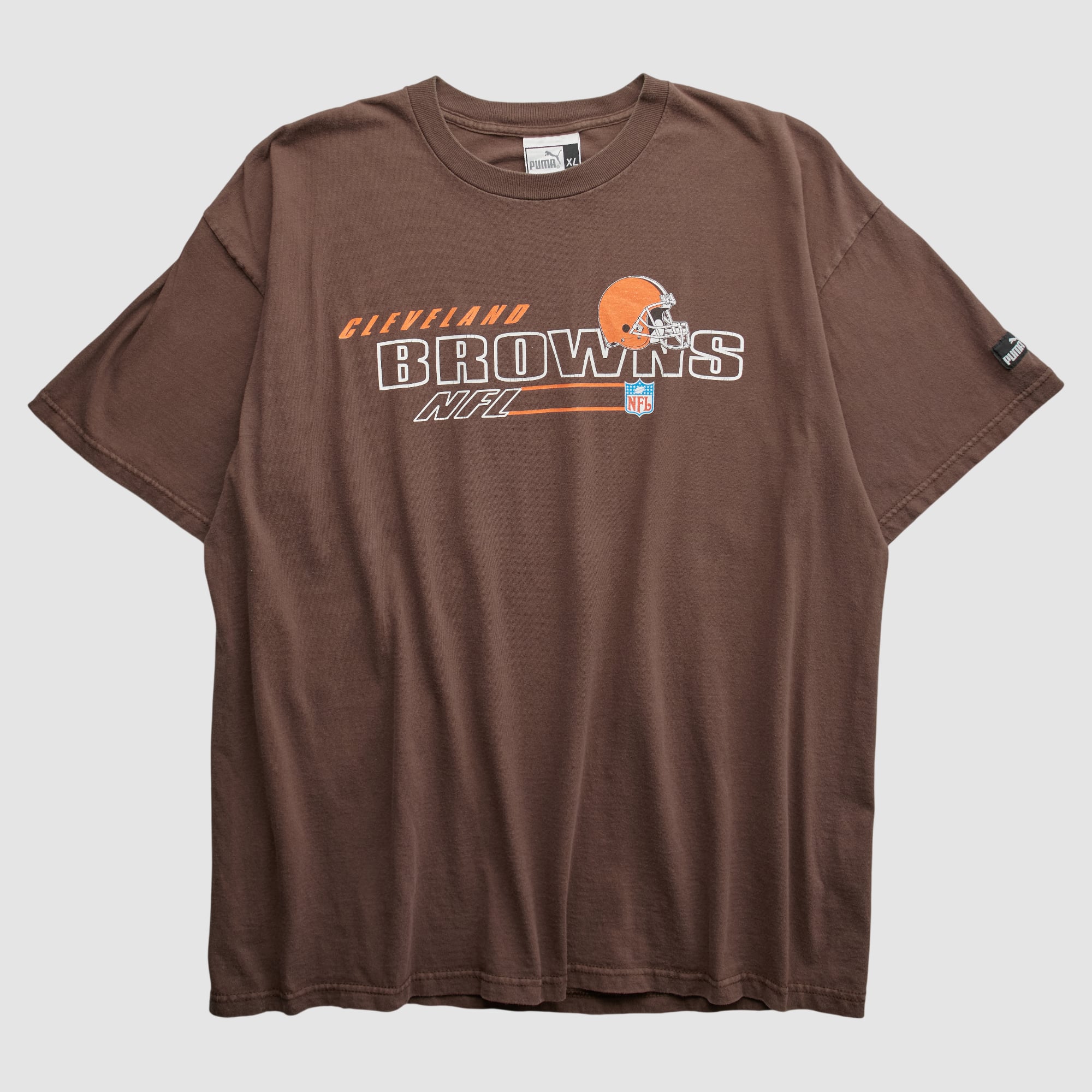 Cleveland Browns Puma 90s T-shirt - Brown - 2XL