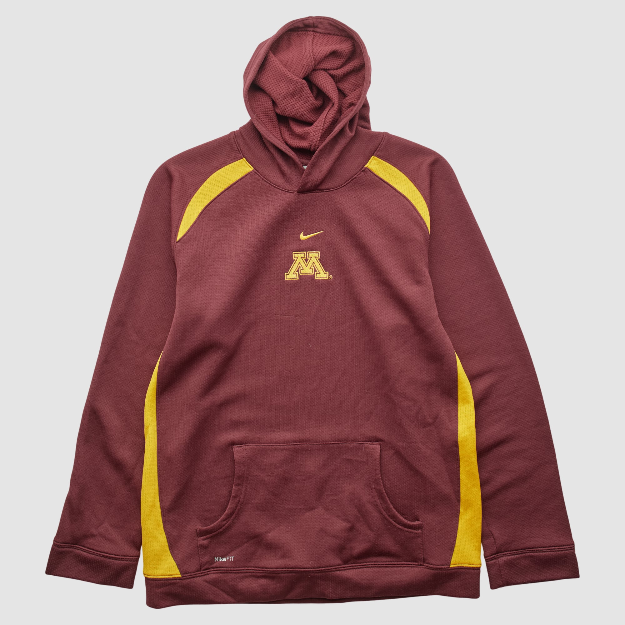 Minnesota Golden Gophers Nike 2000s Hooded Pullover Sweatshirt - Maroon - S