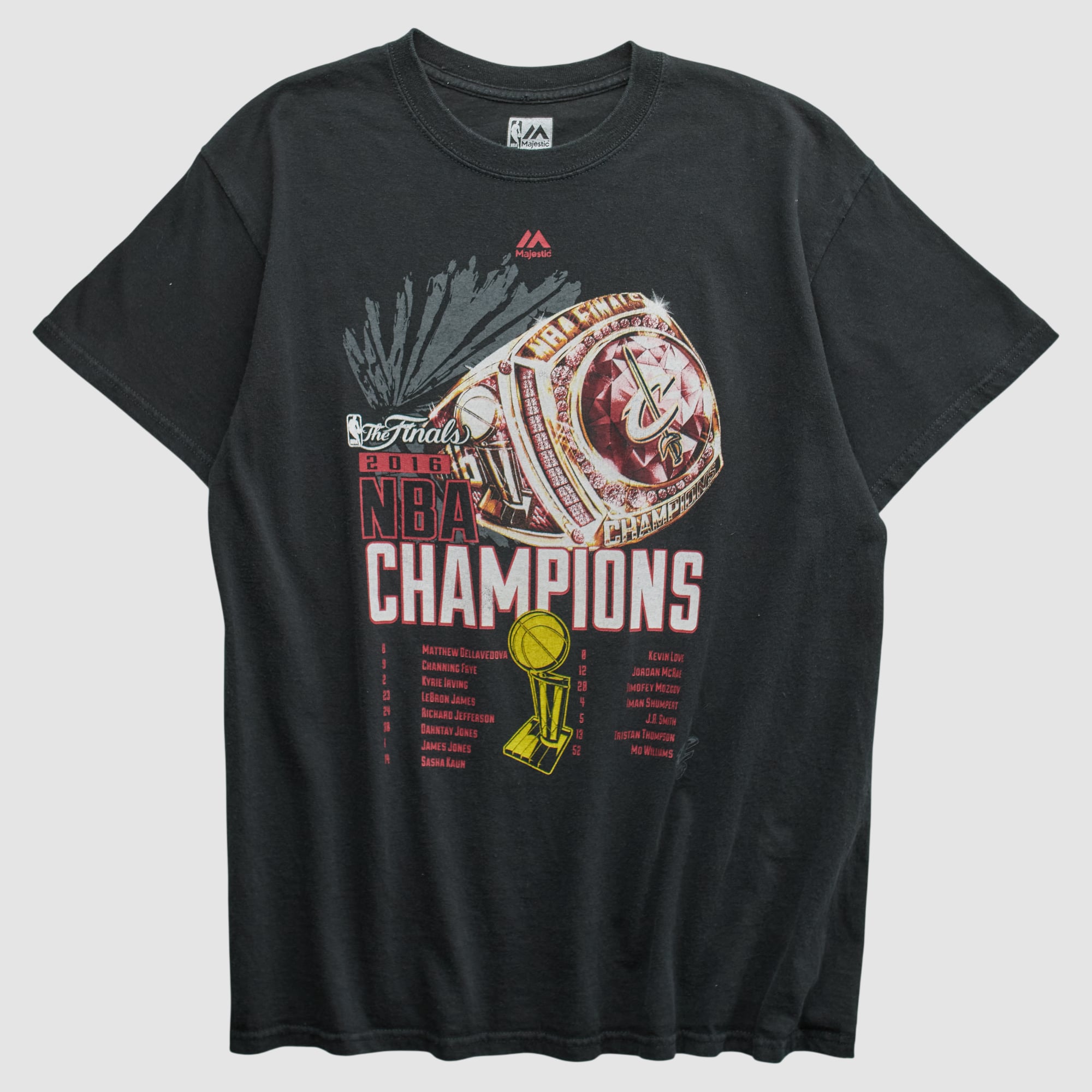 Cleveland Cavaliers Majestic 2016 T-shirt - Black - S