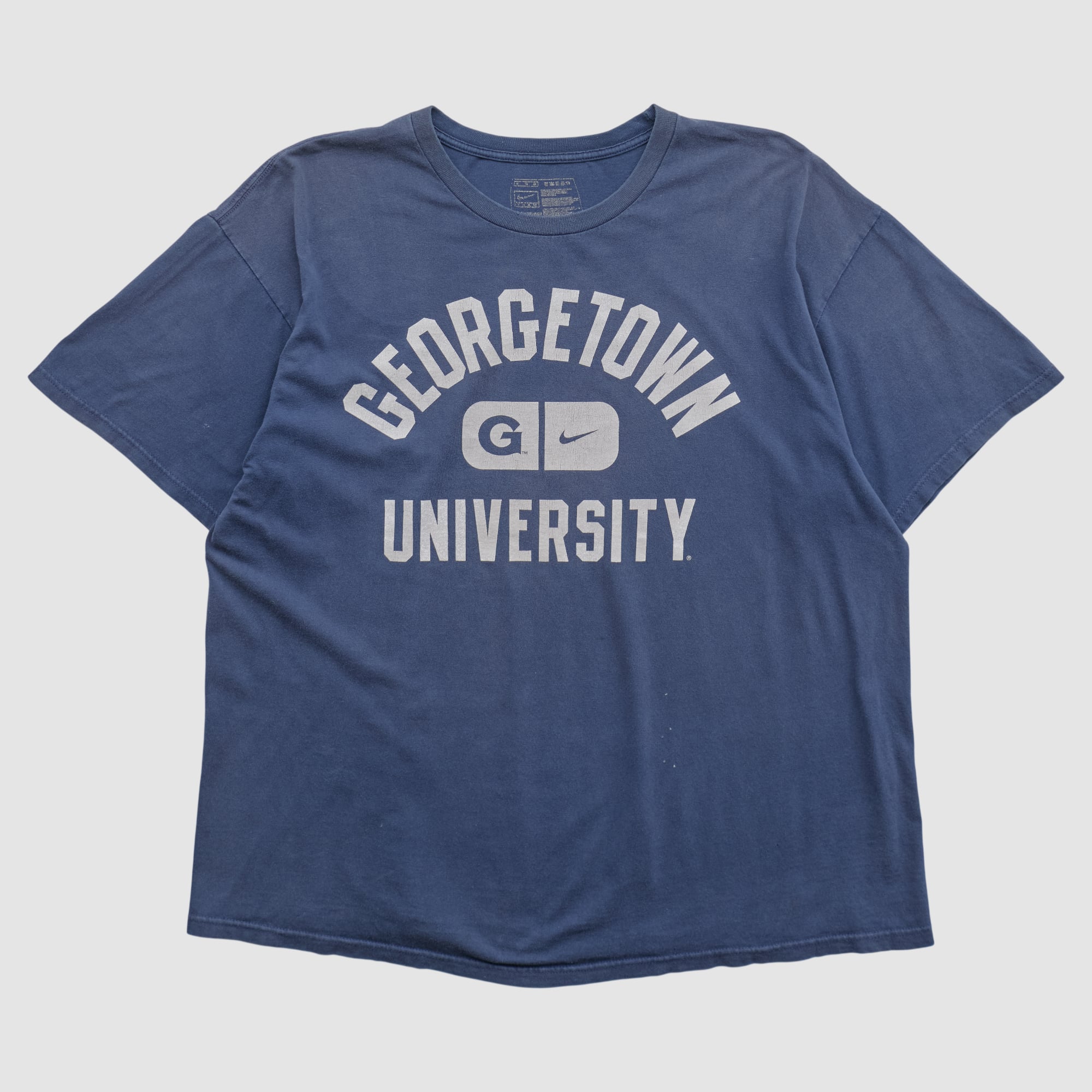 Georgetown University Nike 2000s T-shirt - Navy - 2XL