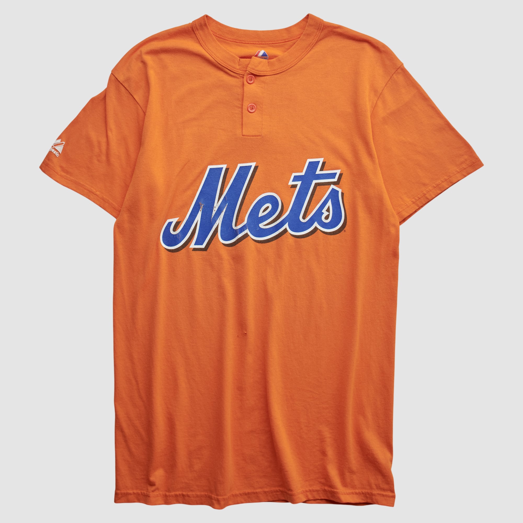 New York Mets Majestic 2010s T-shirt - Orange - S
