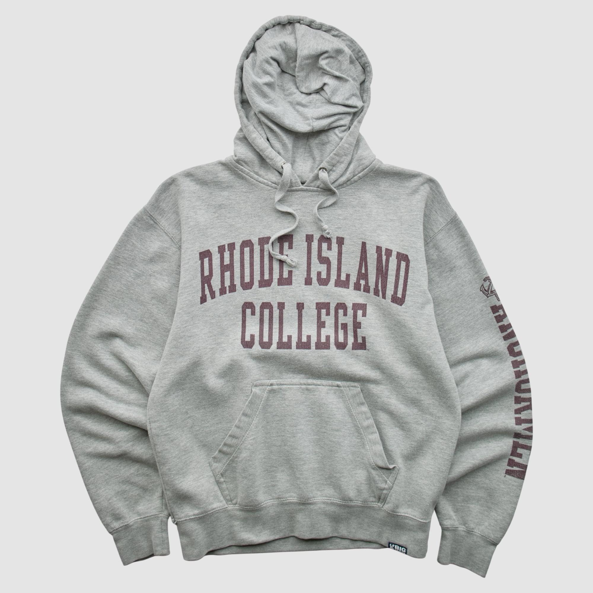 Rhode Island Anchormen Gear For Sports 2010s Hooded Pullover Sweatshirt - Heather Gray - S