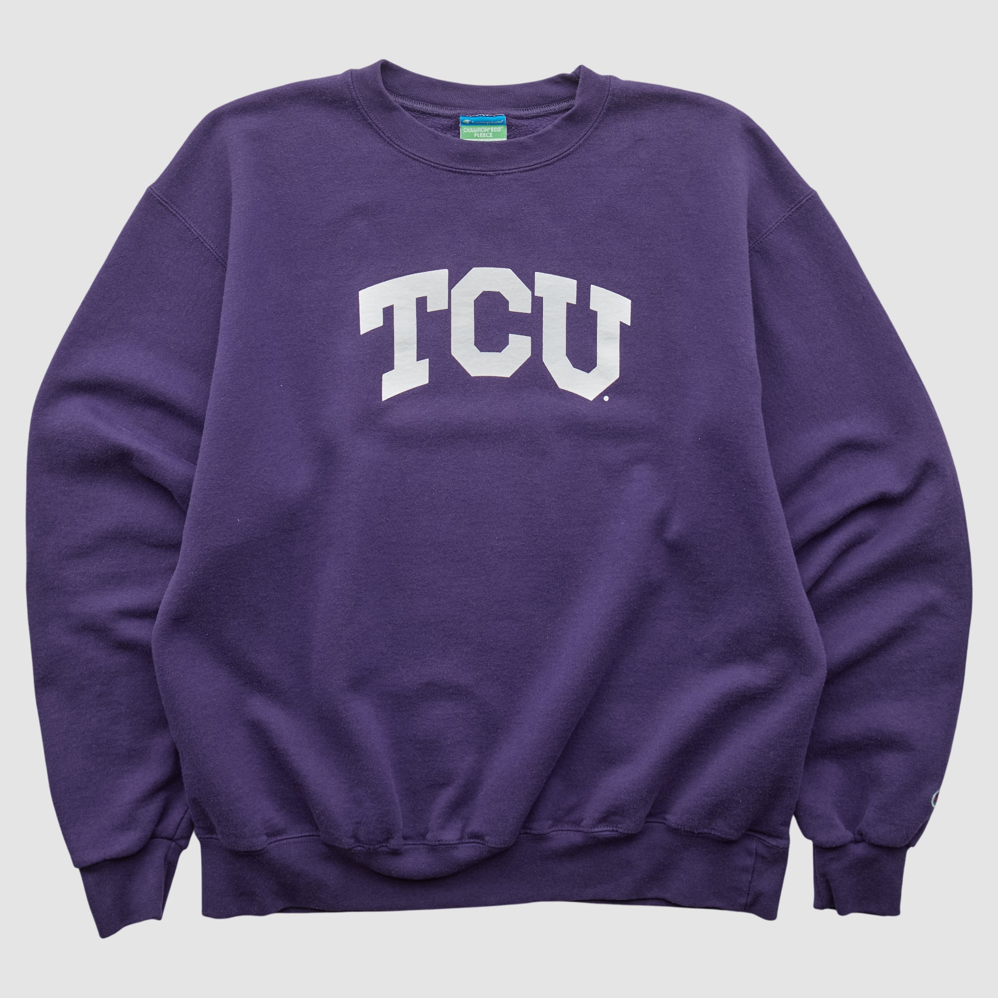 TCU Horned Frogs Champion 2010s Pullover Sweatshirt - Purple - L