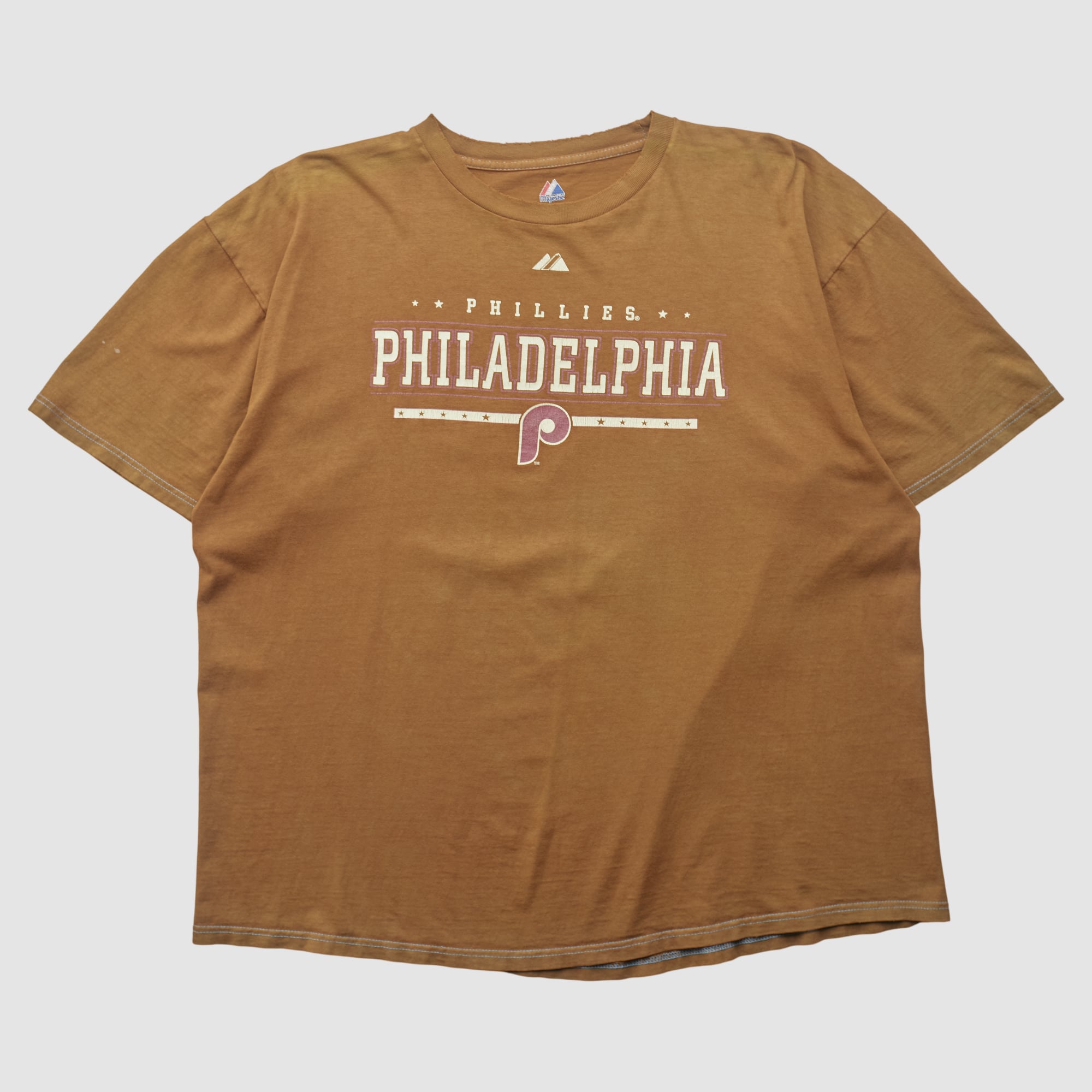 Philadelphia Phillies Majestic 2010s T-shirt - Clay - 2XL