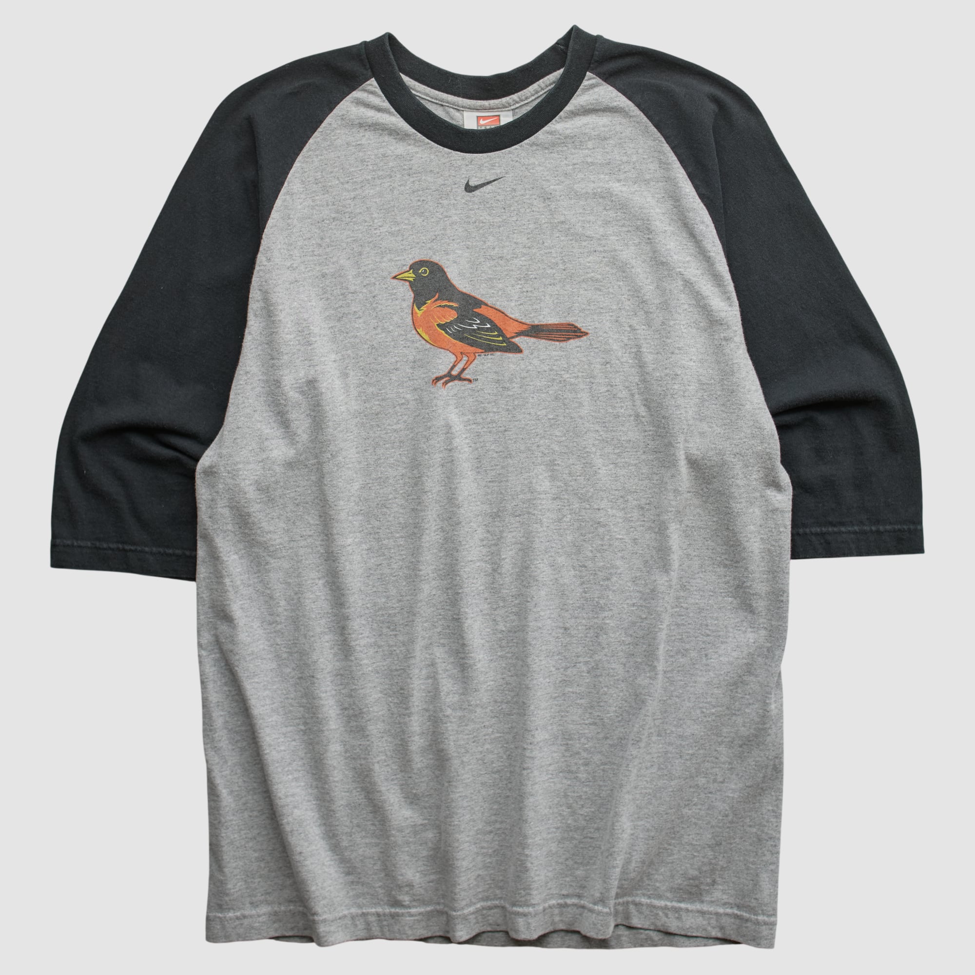 Baltimore Orioles Nike 2000s T-shirt - Heather Gray - M