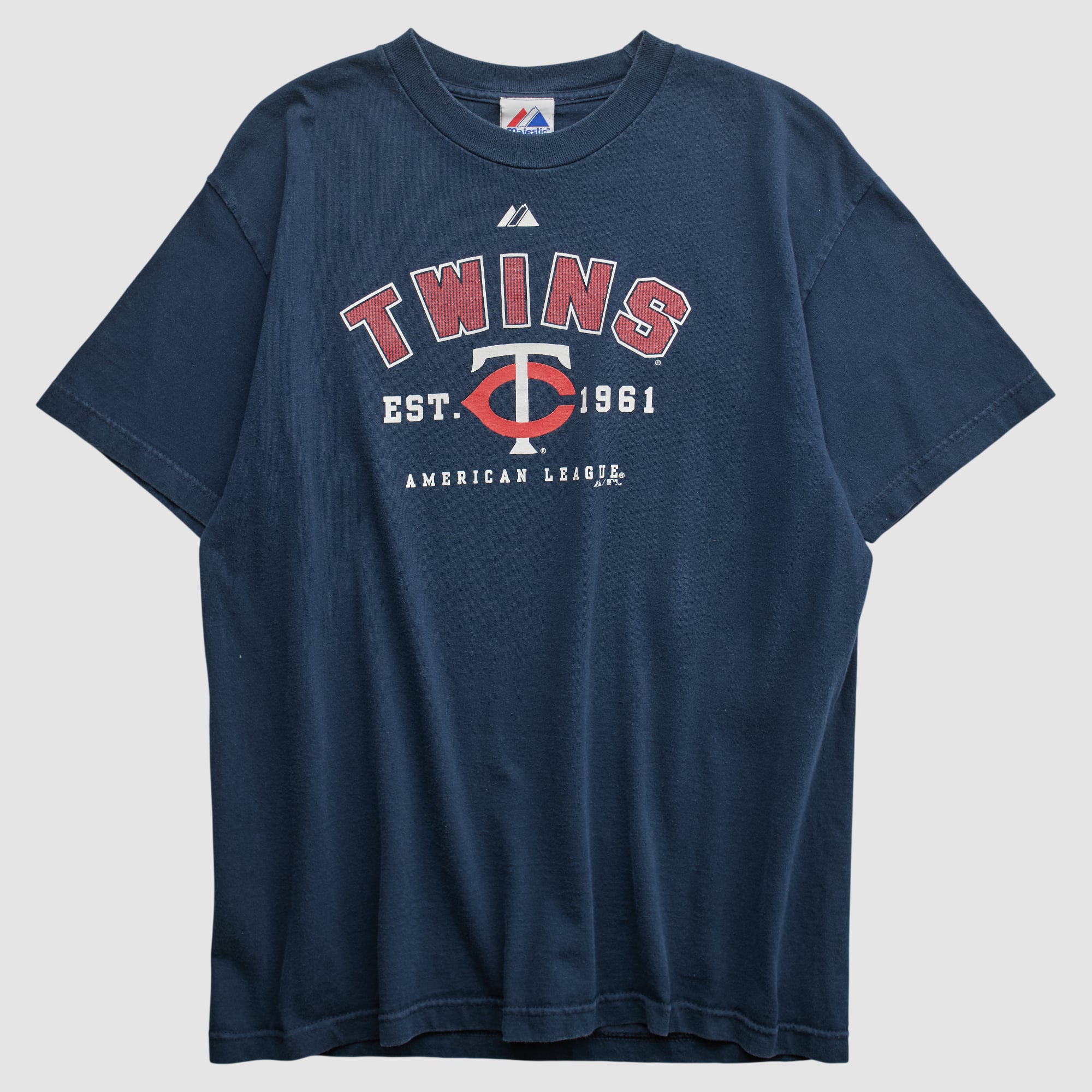 Minnesota Twins Majestic 2010s T-shirt - Navy - M