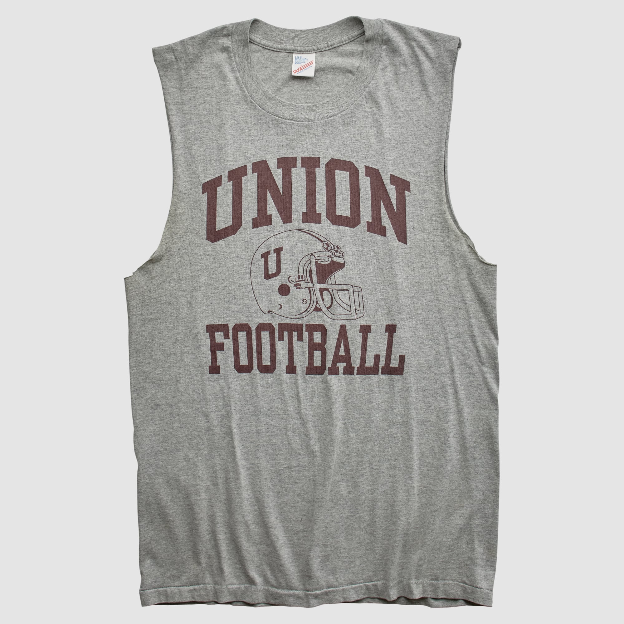 Union College Dutchmen Duke 90s Tank - Heather Gray - S