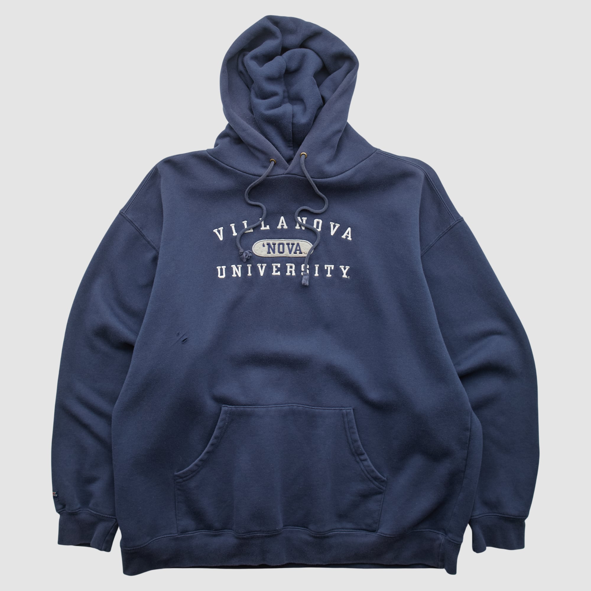 Villanova Wildcats Jansport 2000s Hooded Pullover Sweatshirt - Navy - XL