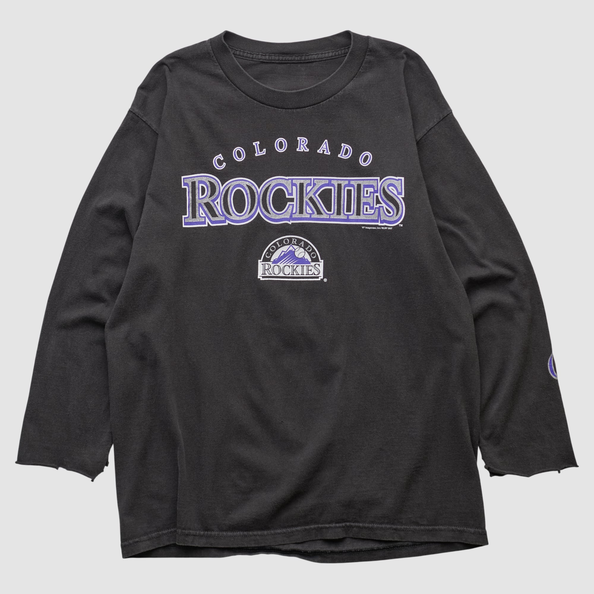 Colorado Rockies Genuine Merchandise 2007 Long Sleeve T-shirt - Black - S