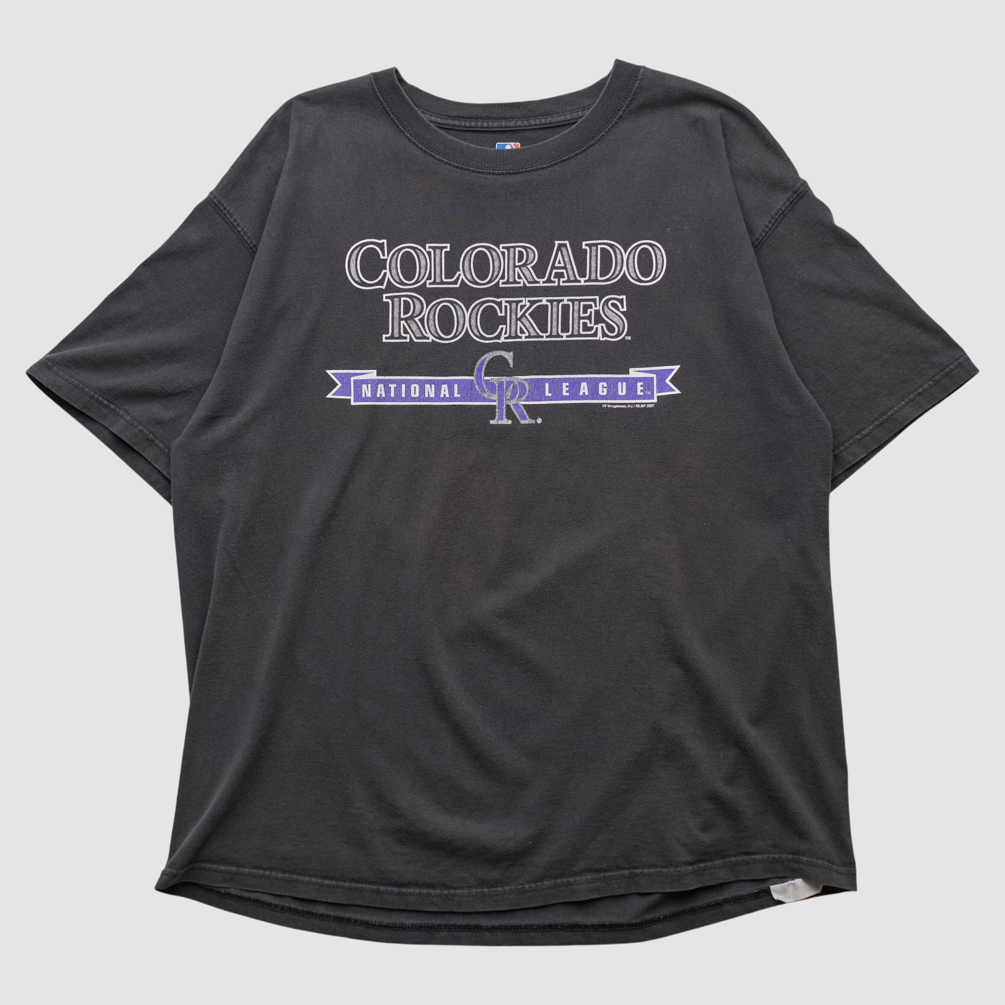 Colorado Rockies Genuine Merchandise 2007 T-shirt - Black - XL