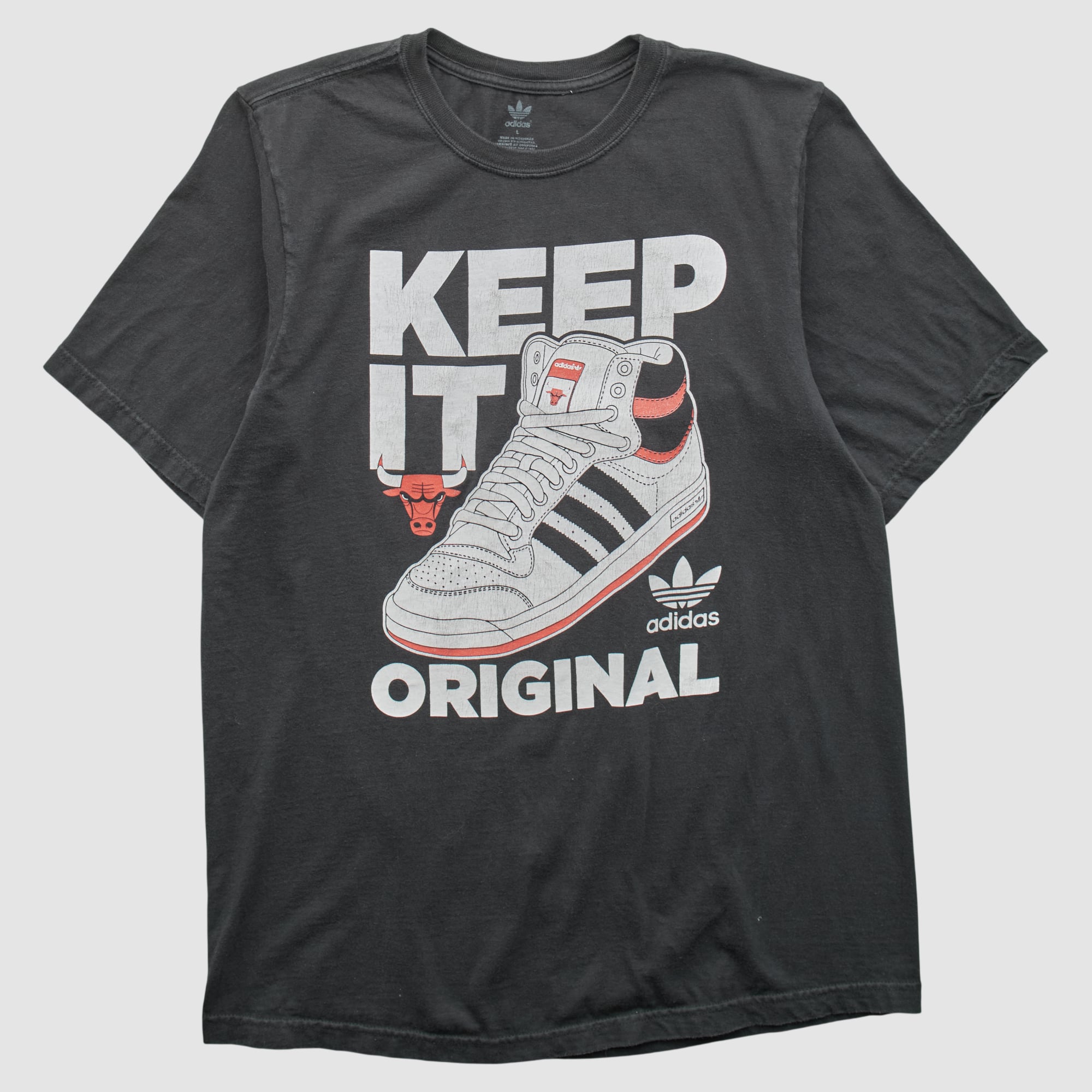 Chicago Bulls Adidas 2010s T-shirt - Black - M