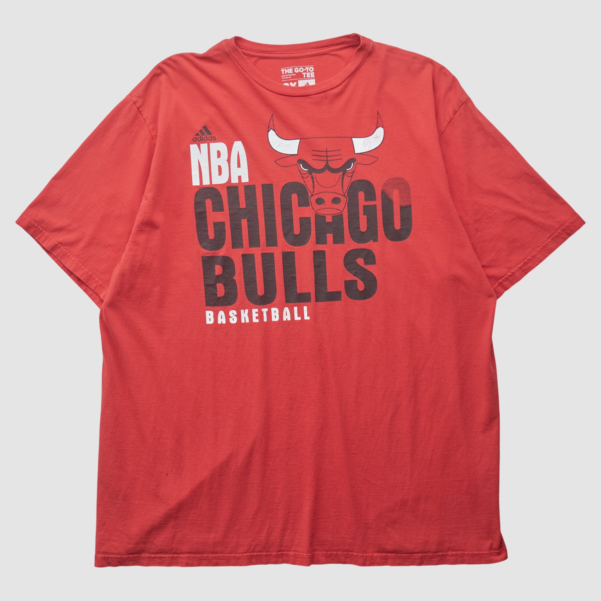 Chicago Bulls Adidas 2010s T-shirt - Red - 2XL