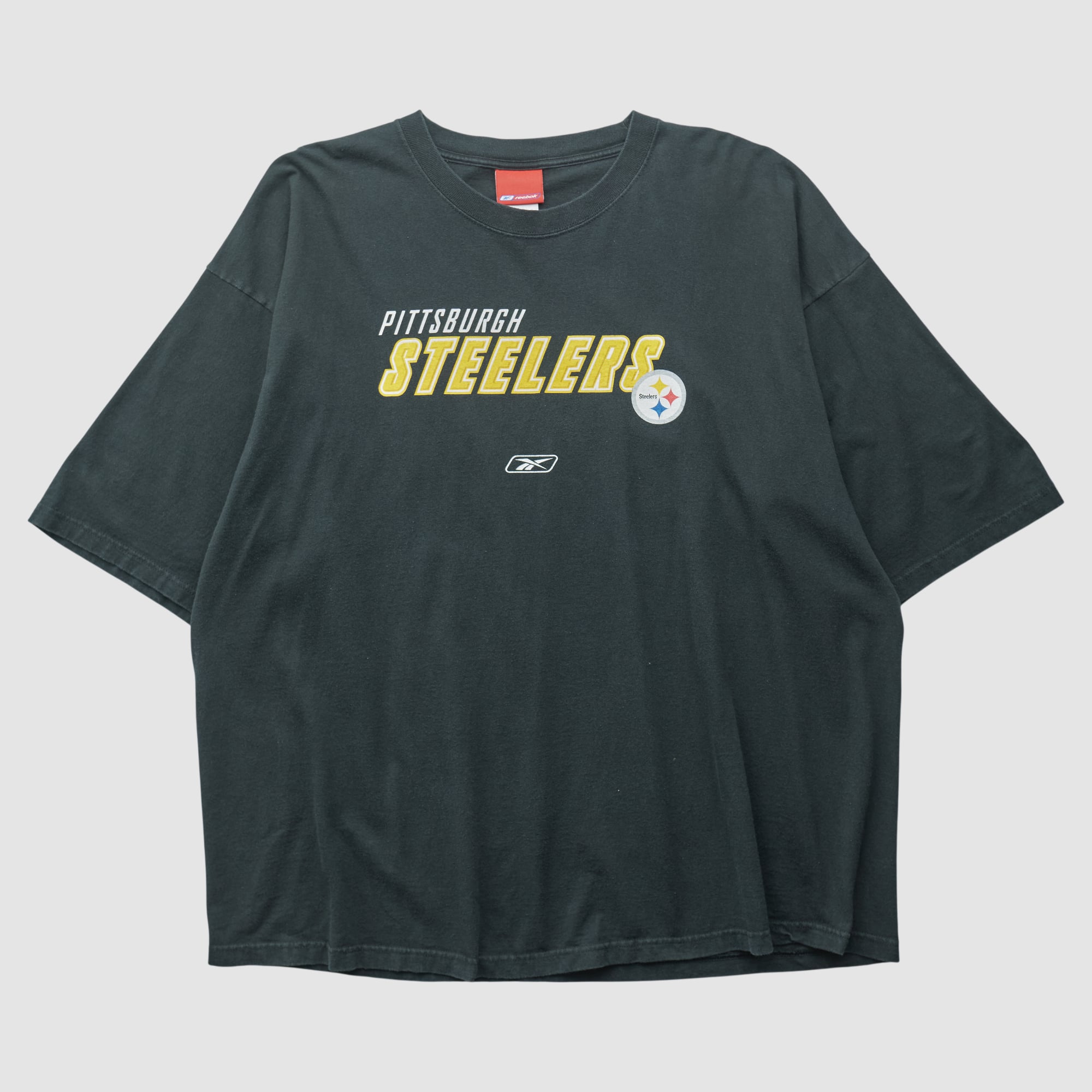 Pittsburgh Steelers Reebok 2000s T-shirt - Black - 2XL
