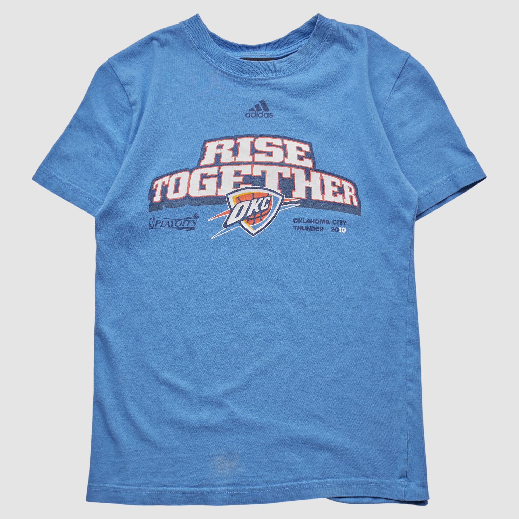 Oklahoma City Thunder Adidas 2010 T-shirt - Blue - XS