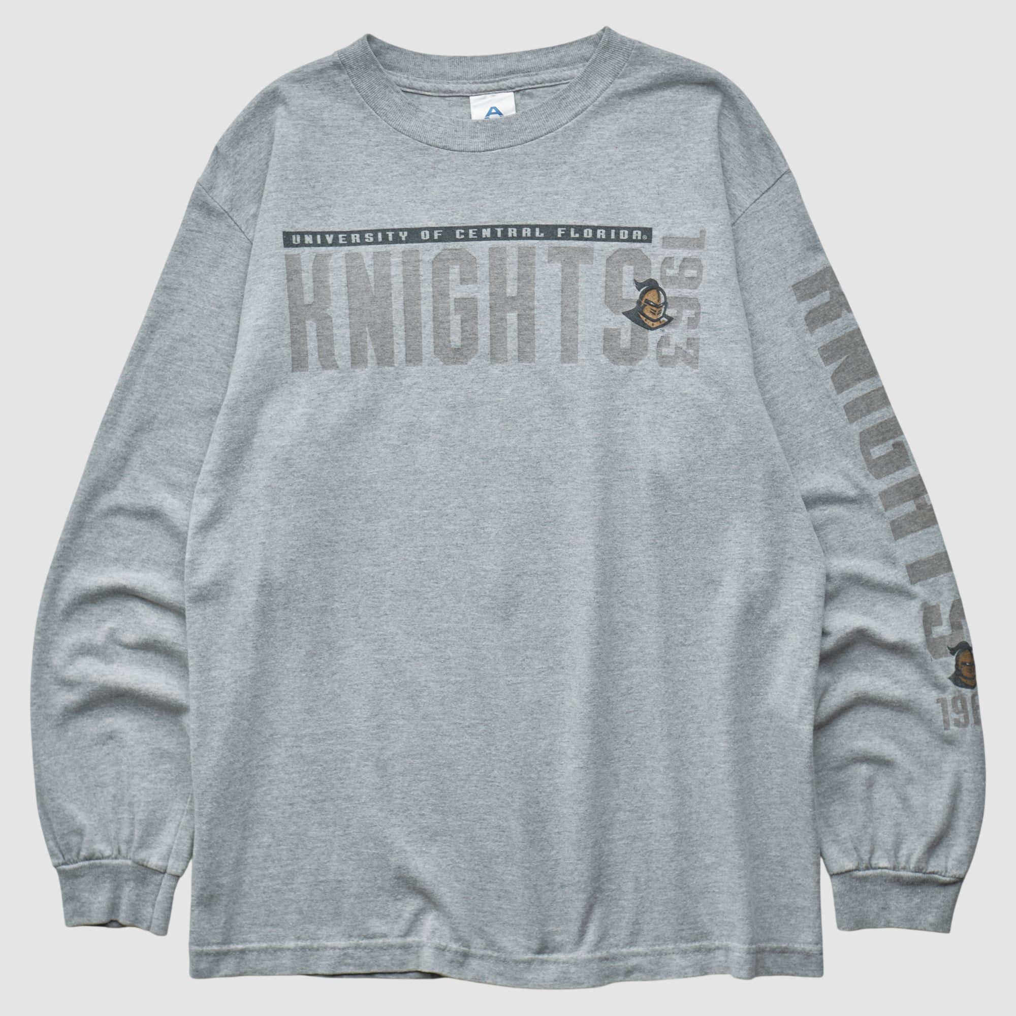 UCF Knights Alstyle 2000s Long Sleeve T-shirt - Heather Gray - S