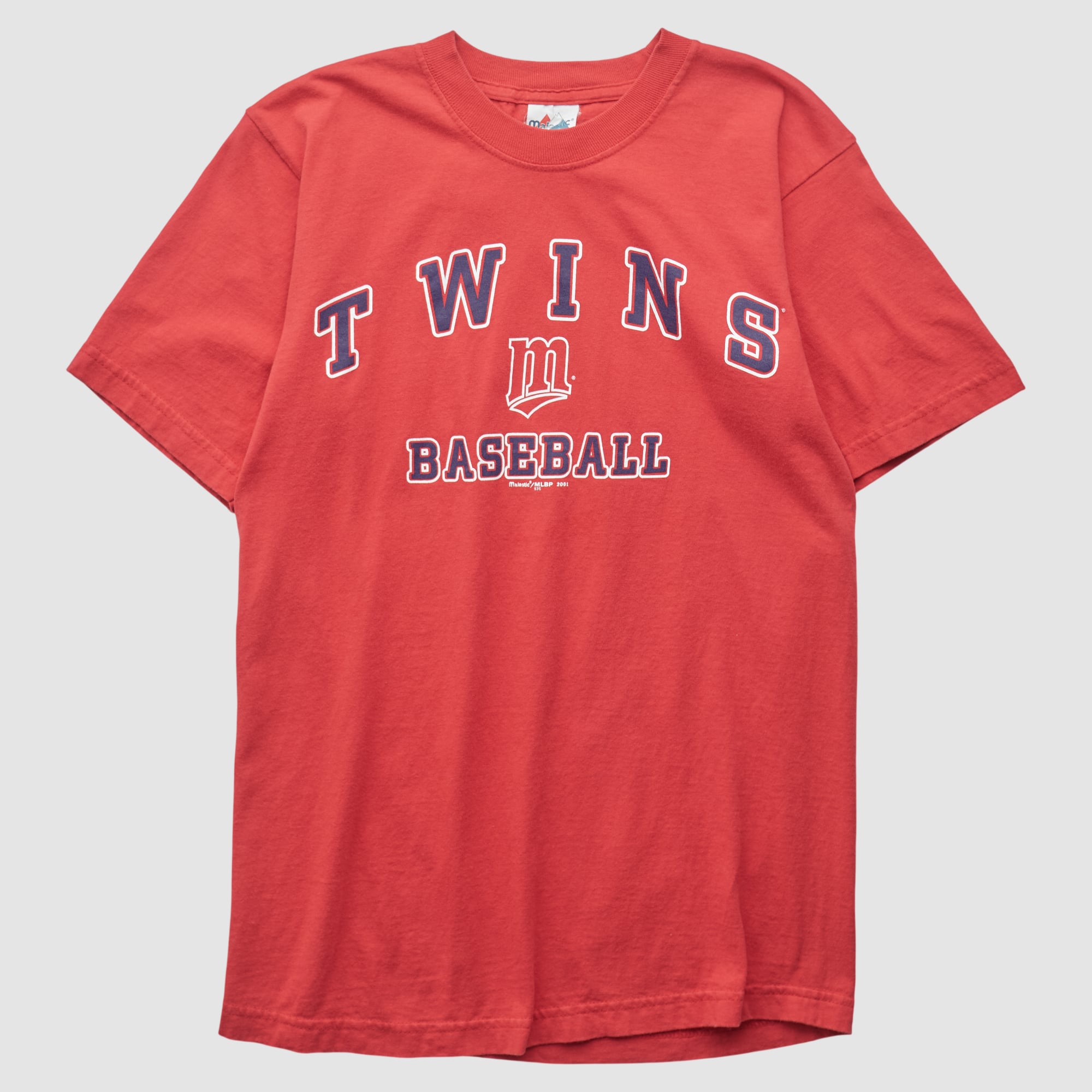 Minnesota Twins Majestic 2000s T-shirt - Red - S