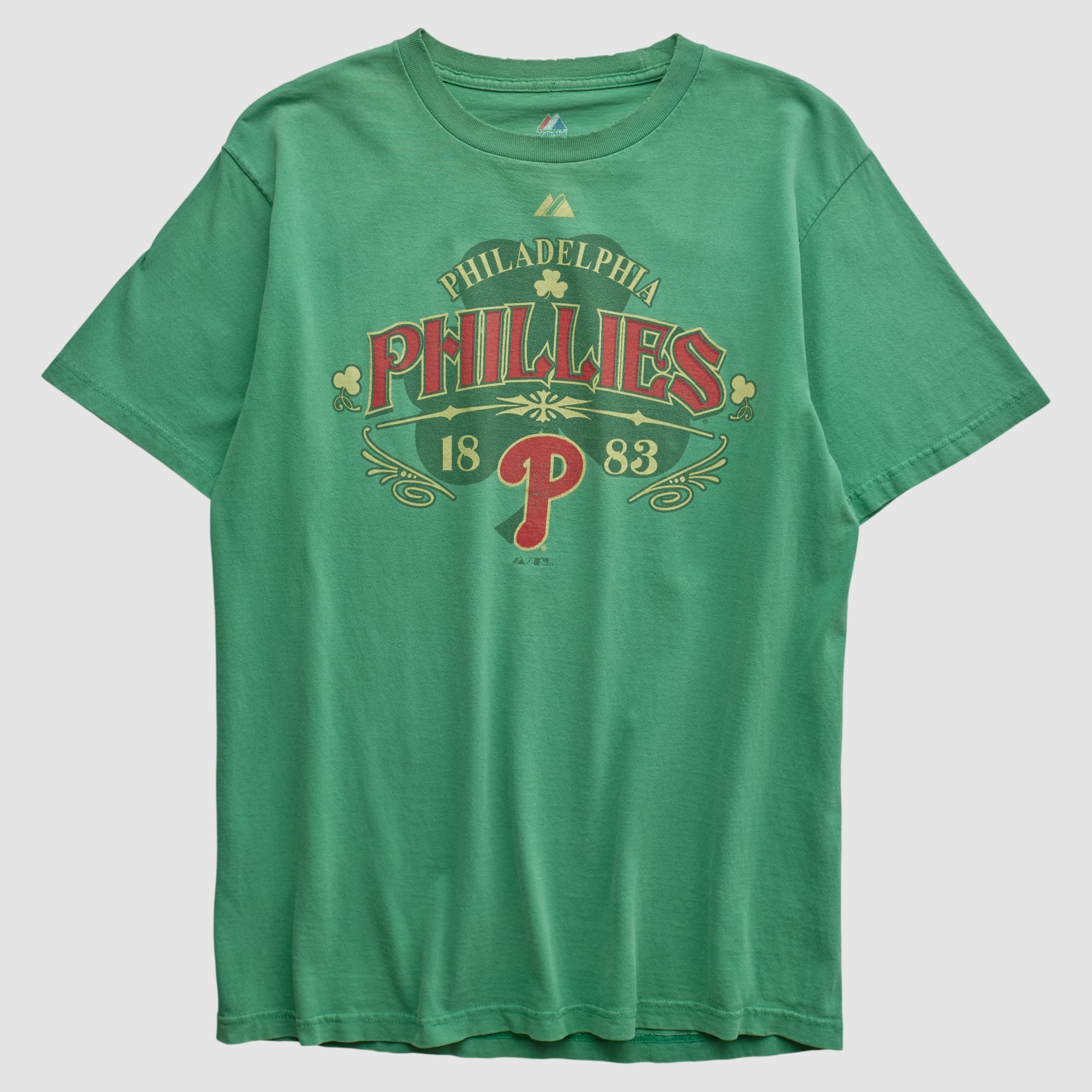 Philadelphia Phillies Majestic 2010s T-shirt - Green - S