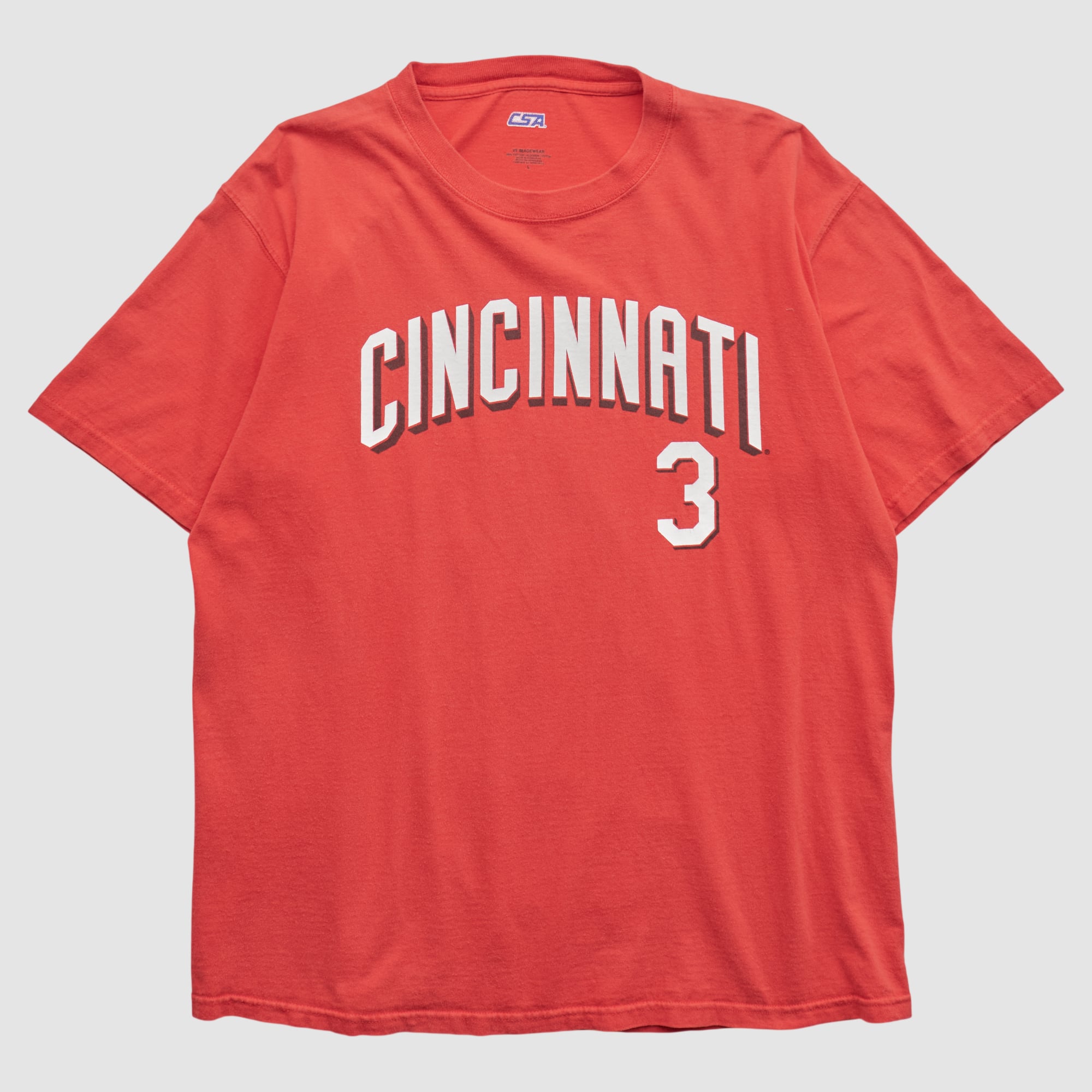 Cincinnati Reds CSA 2000s T-shirt - Red - L