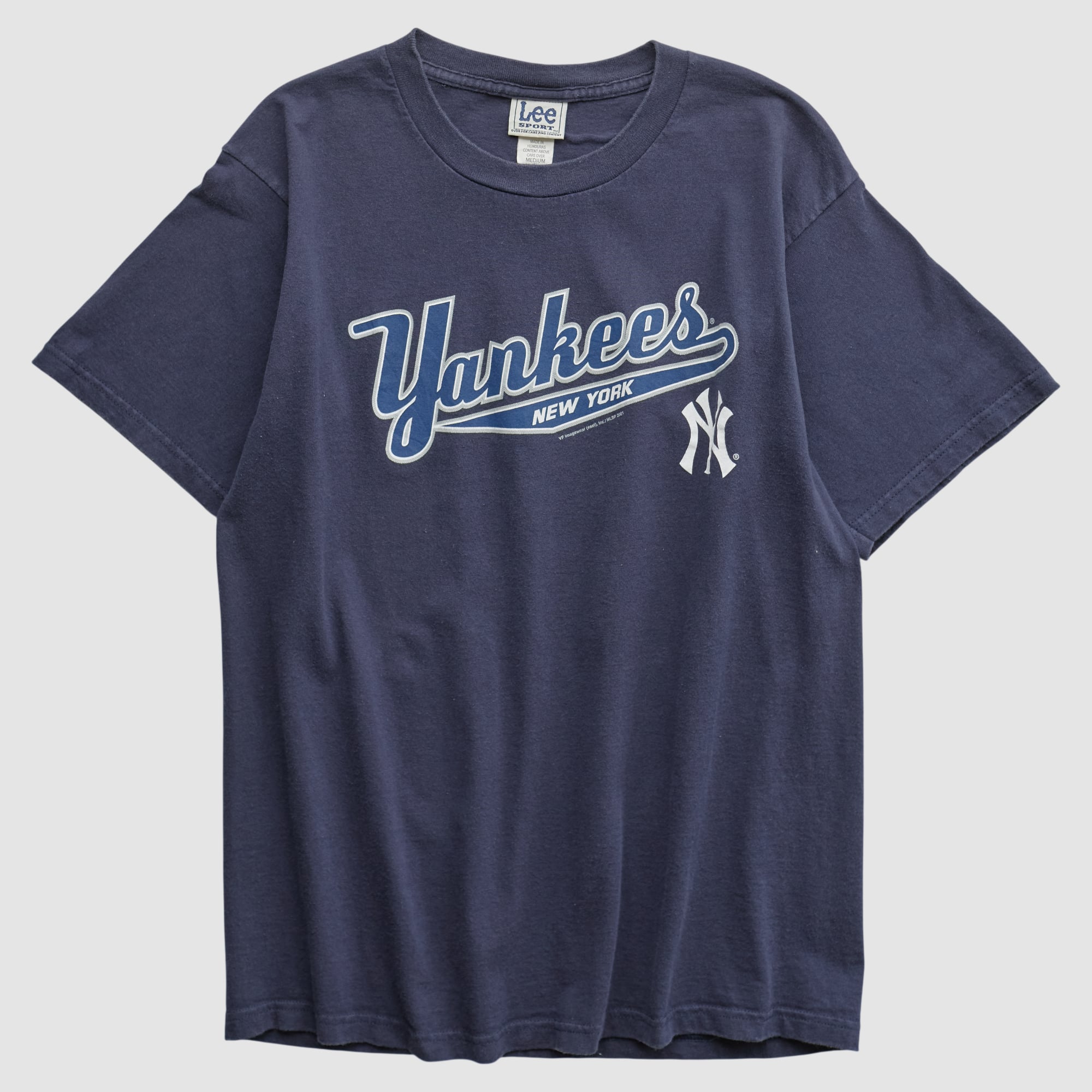 New York Yankees Lee Apparel 2001 T-shirt - Navy - S