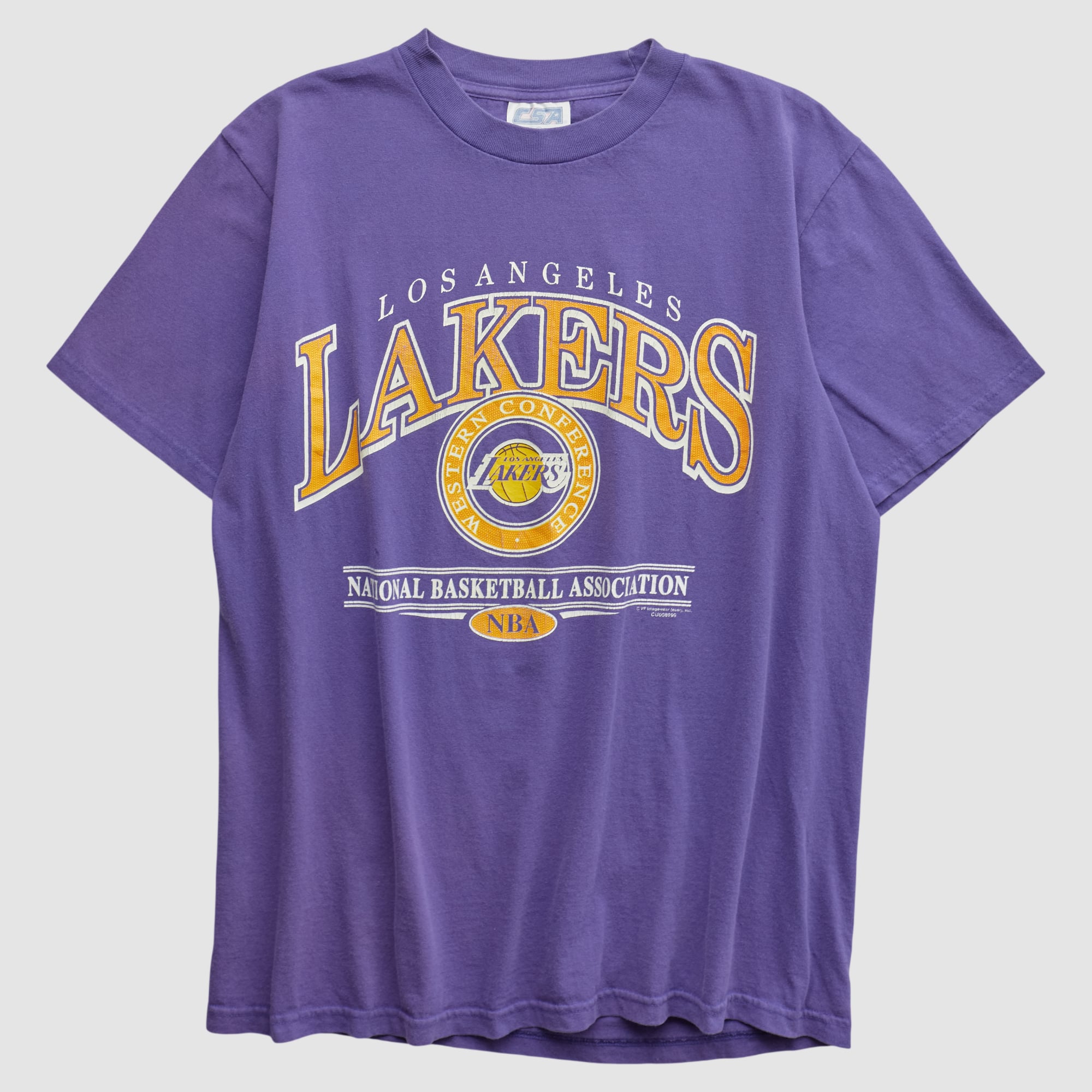 Los Angeles Lakers CSA 2000s T-shirt - Purple - M