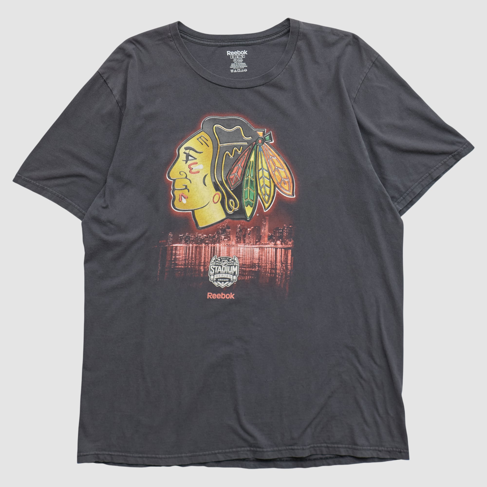 Chicago Blackhawks Reebok 2014 T-shirt - Black - L