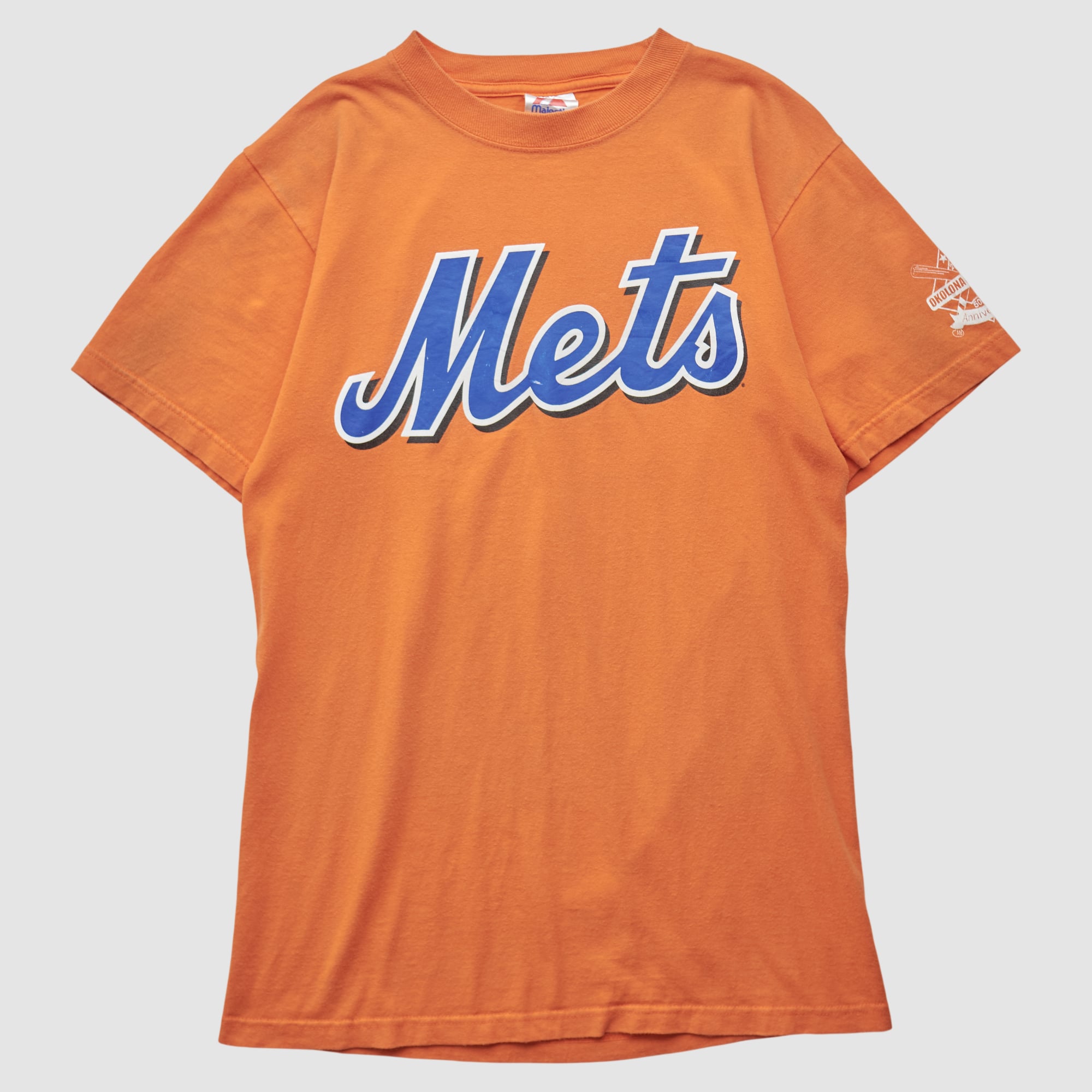 New York Mets Majestic 2000s T-shirt - Orange - S