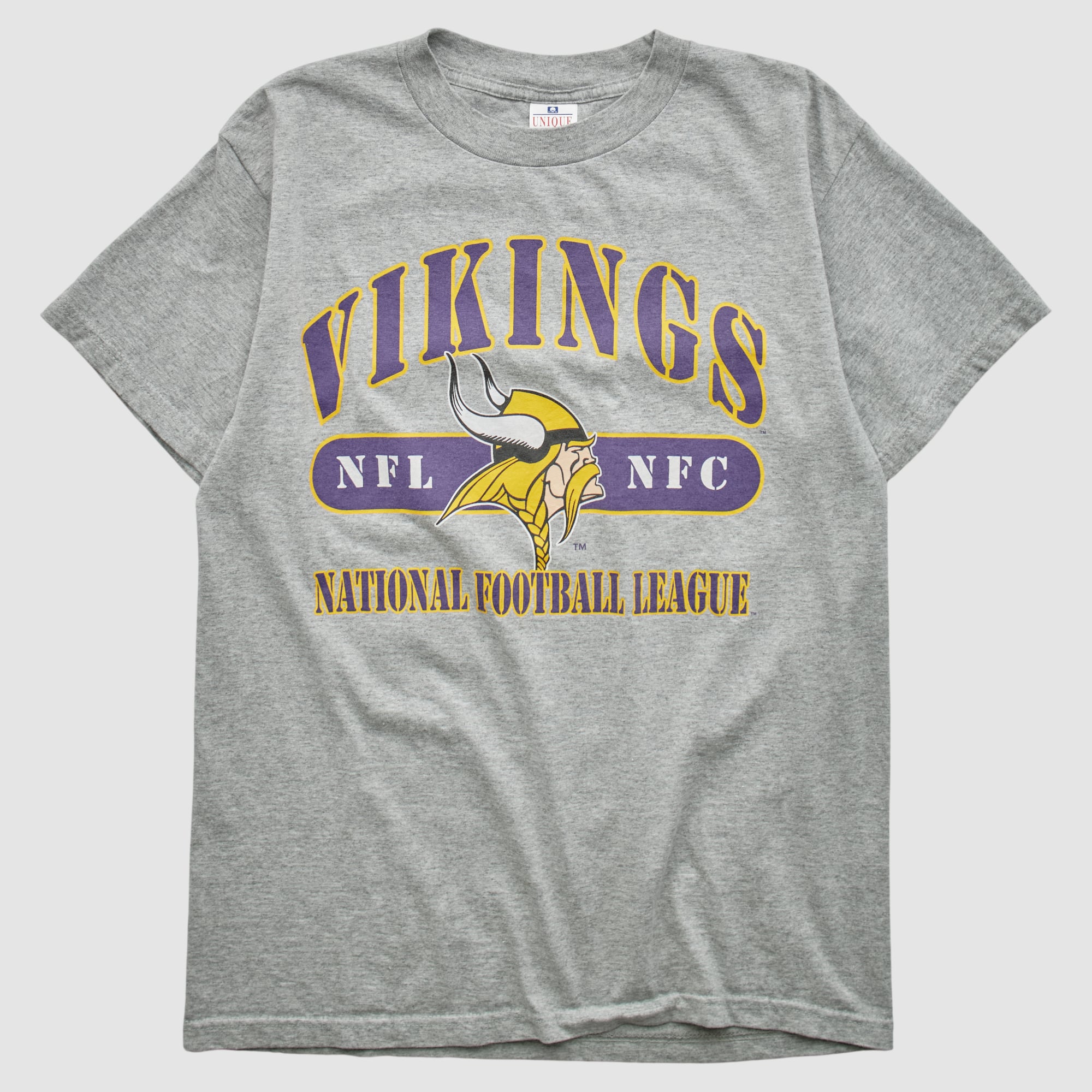 Minnesota Vikings Unique Classics 2000s T-shirt - Heather Gray - S
