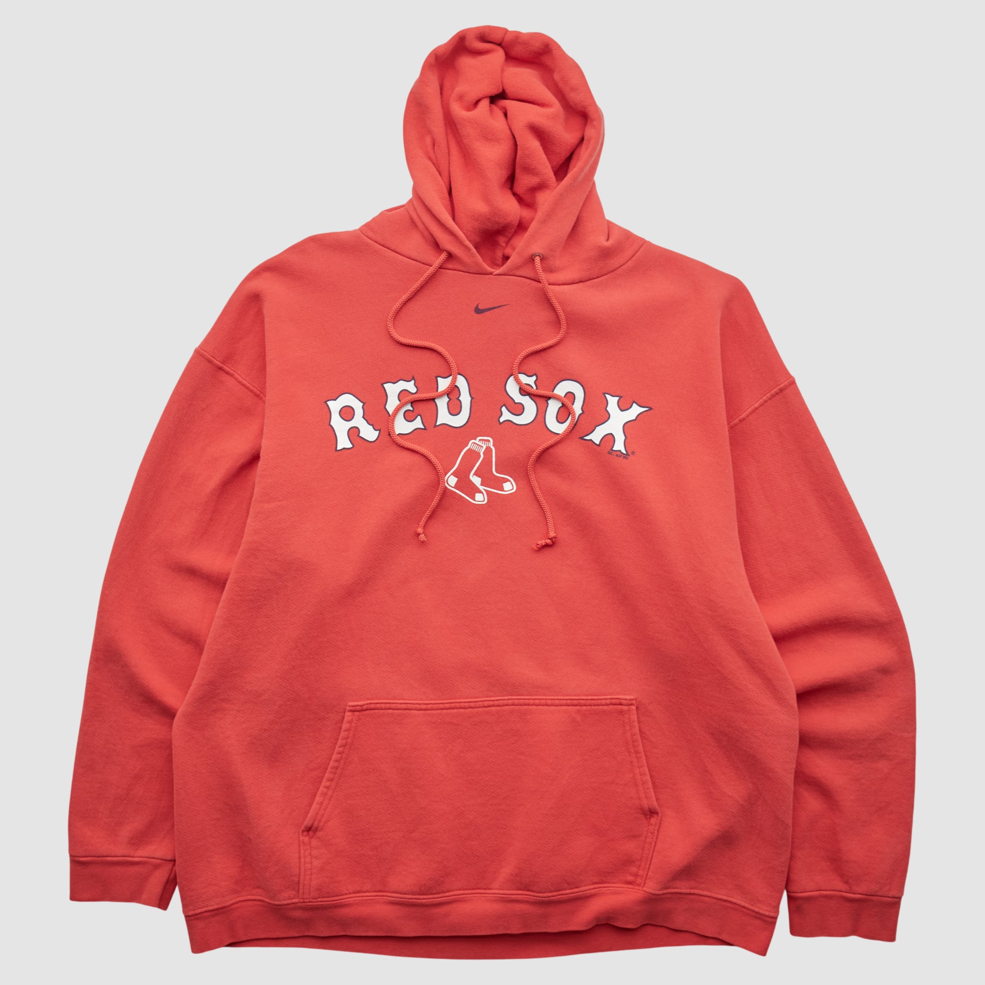 Boston Red Sox Nike 2000s Hooded Pullover Sweatshirt - Red - XL