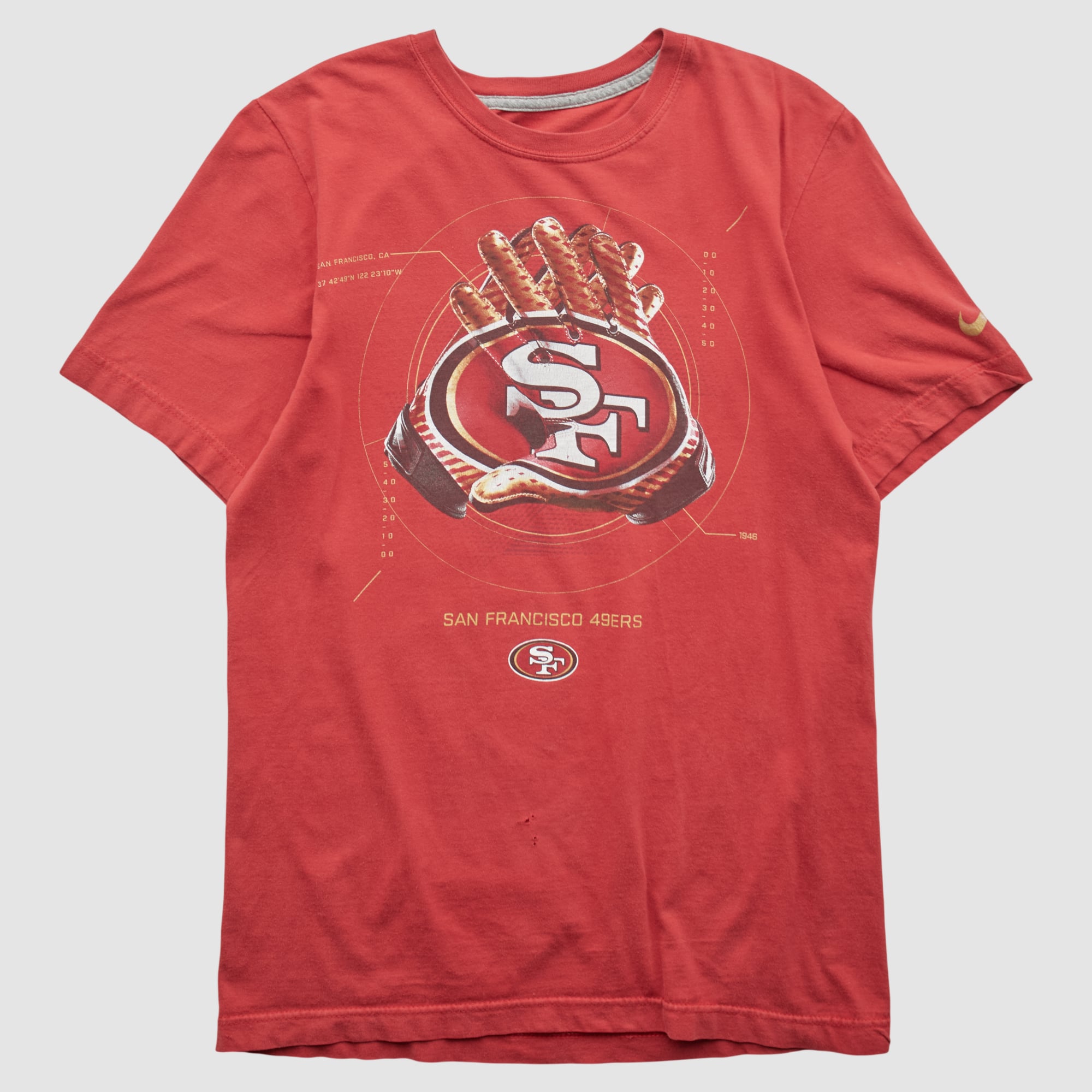 San Francisco 49ers Nike 2010s T-shirt - Red - XS