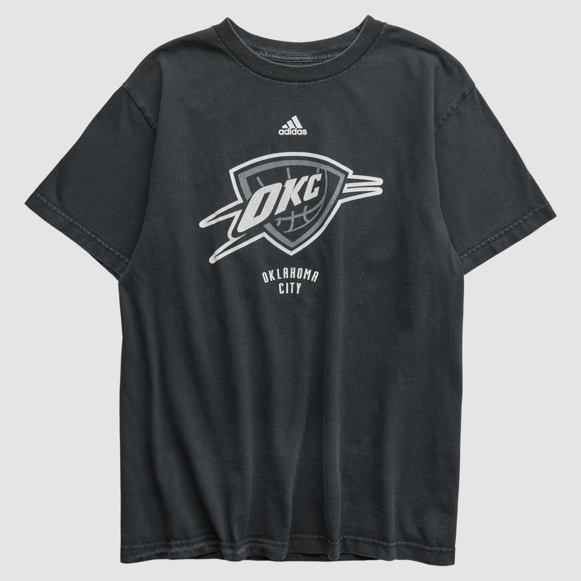 Oklahoma City Thunder Adidas 2010s T-shirt - Black - XS