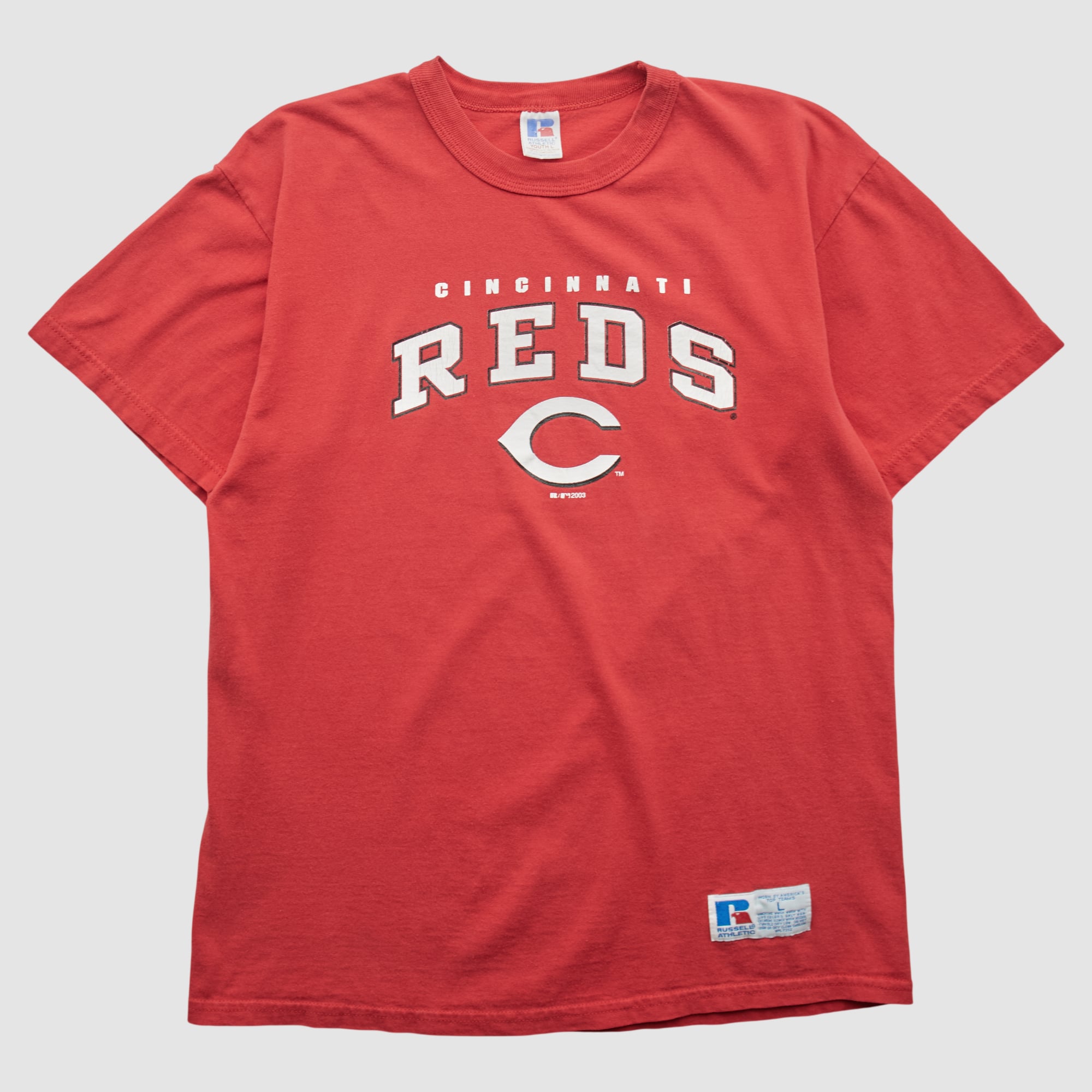 Cincinnati Reds Russell 2003 T-shirt - Red - Yth XL