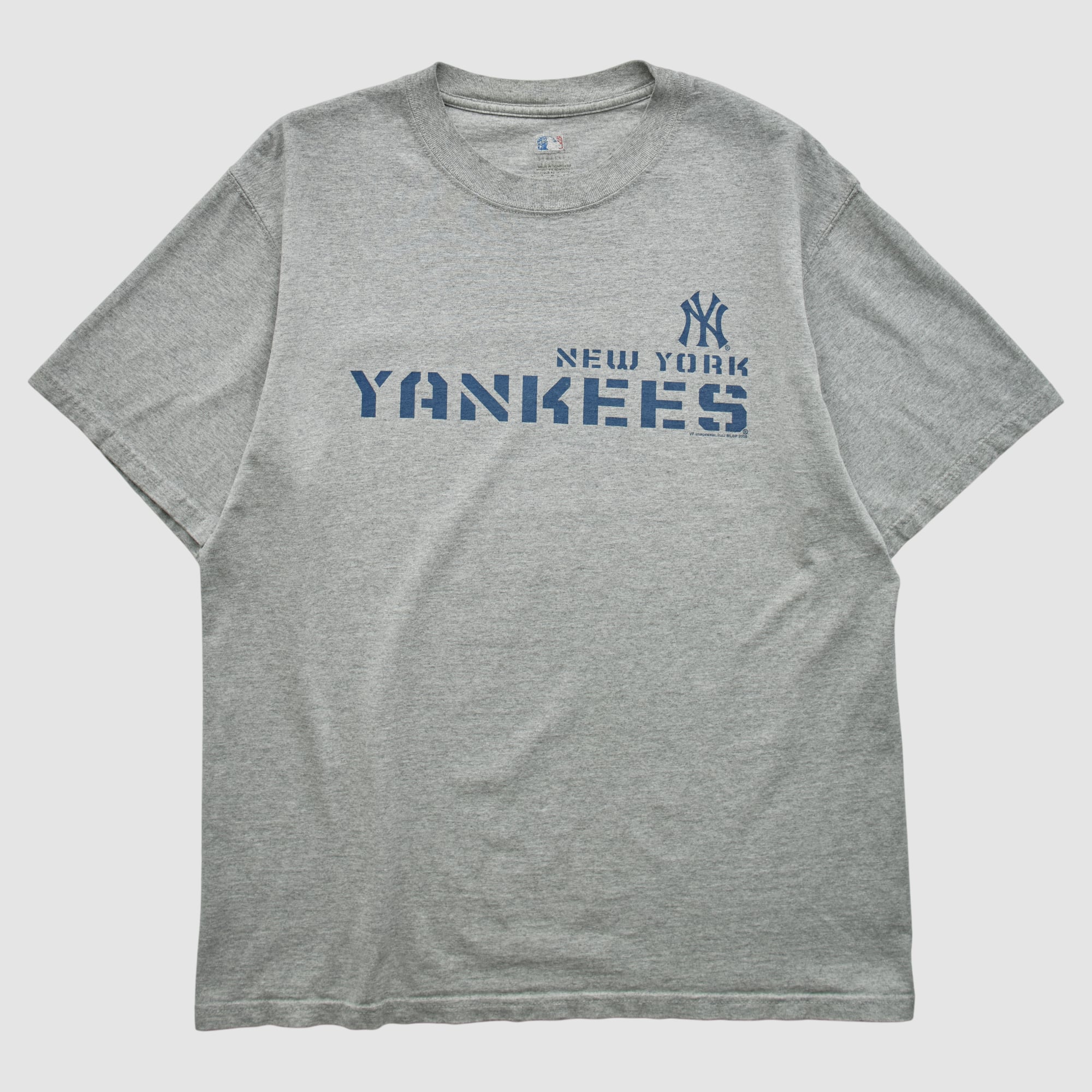 New York Yankees MLB 2008 T-shirt - Heather Gray - M