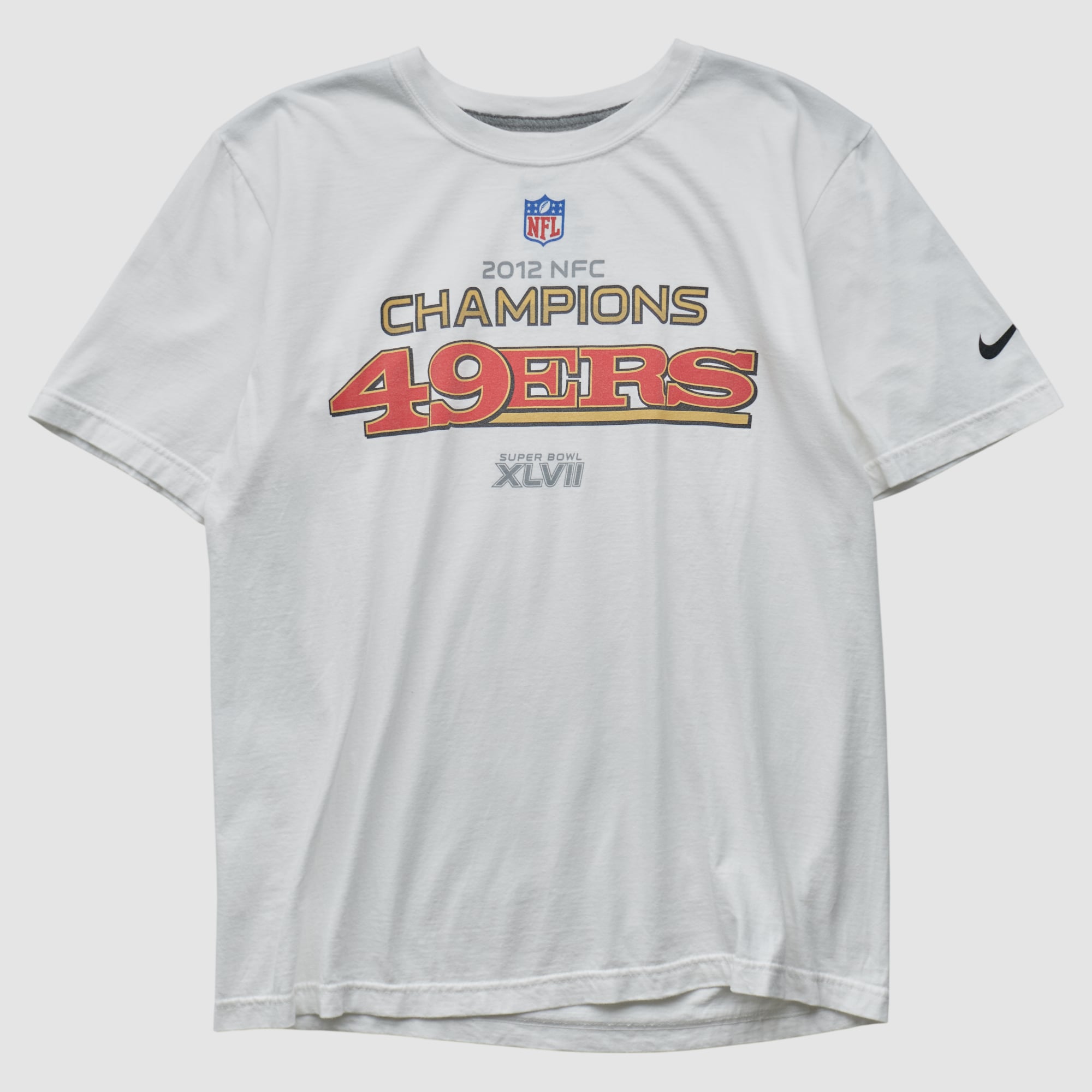 San Francisco 49ers Nike 2012 T-shirt - White - M