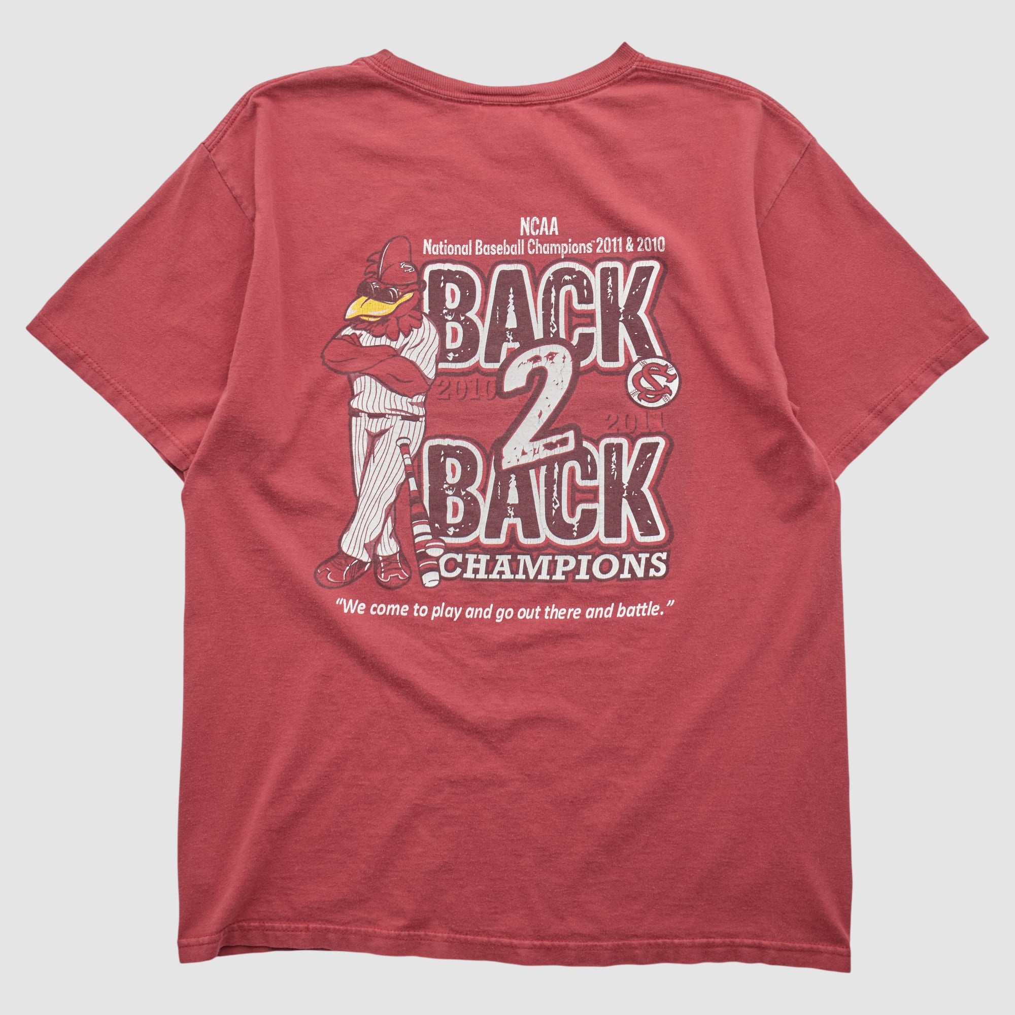 South Carolina Gamecocks Hanes 2011 T-shirt - Red - S