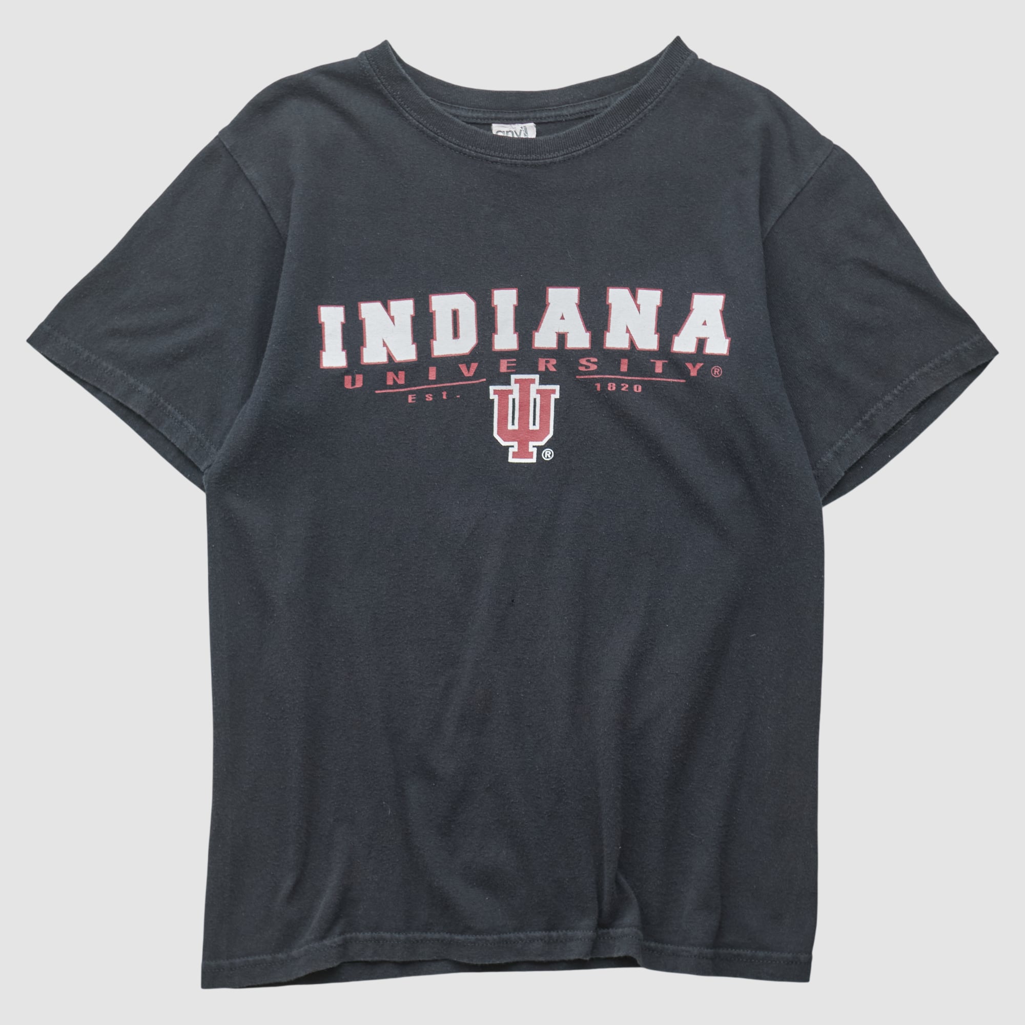 Indiana Hoosiers Anvil 2000s T-shirt - Black - XS