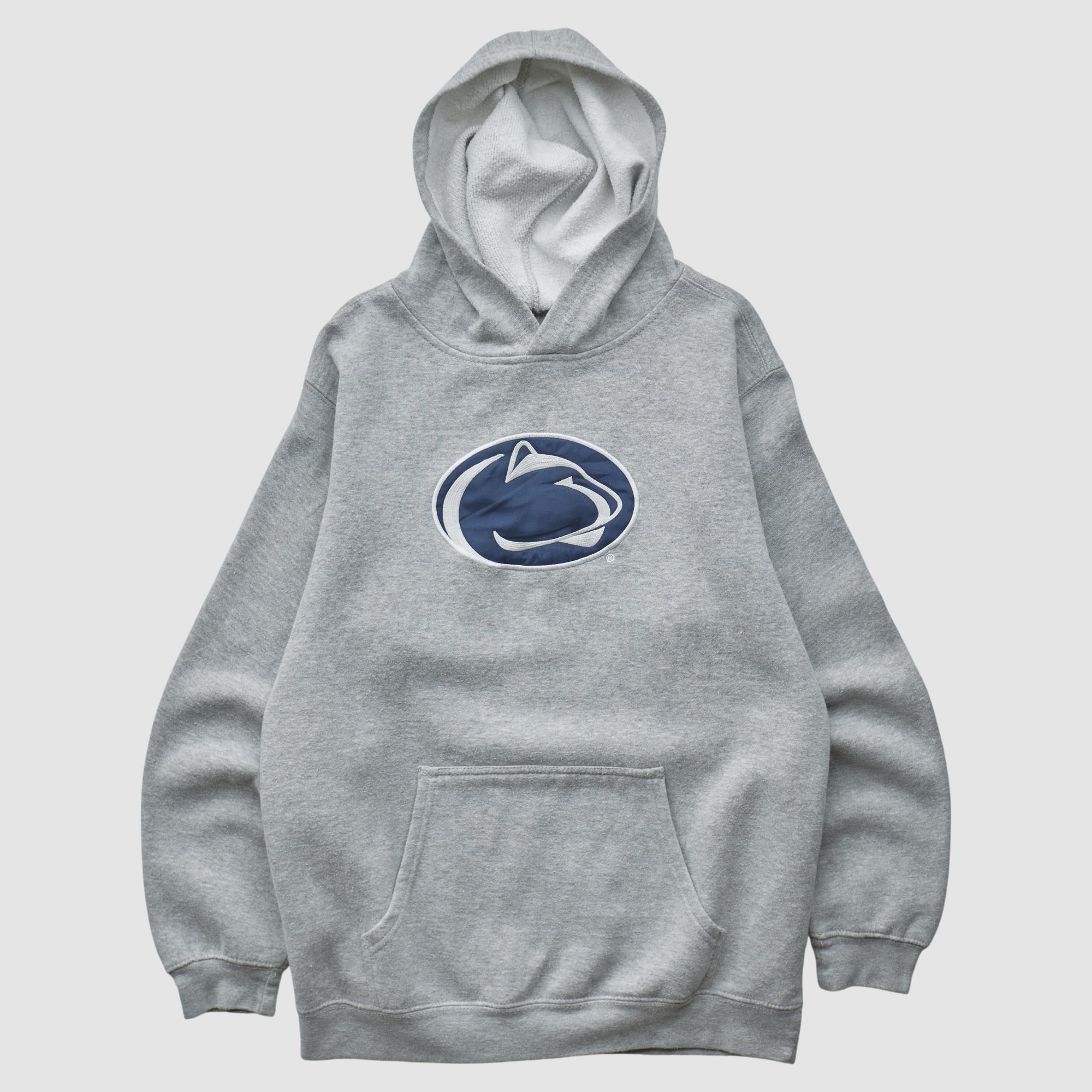 Penn State Nittany Lions Genuine Stuff 2000s Hooded Pullover Sweatshirt - Gray - XS