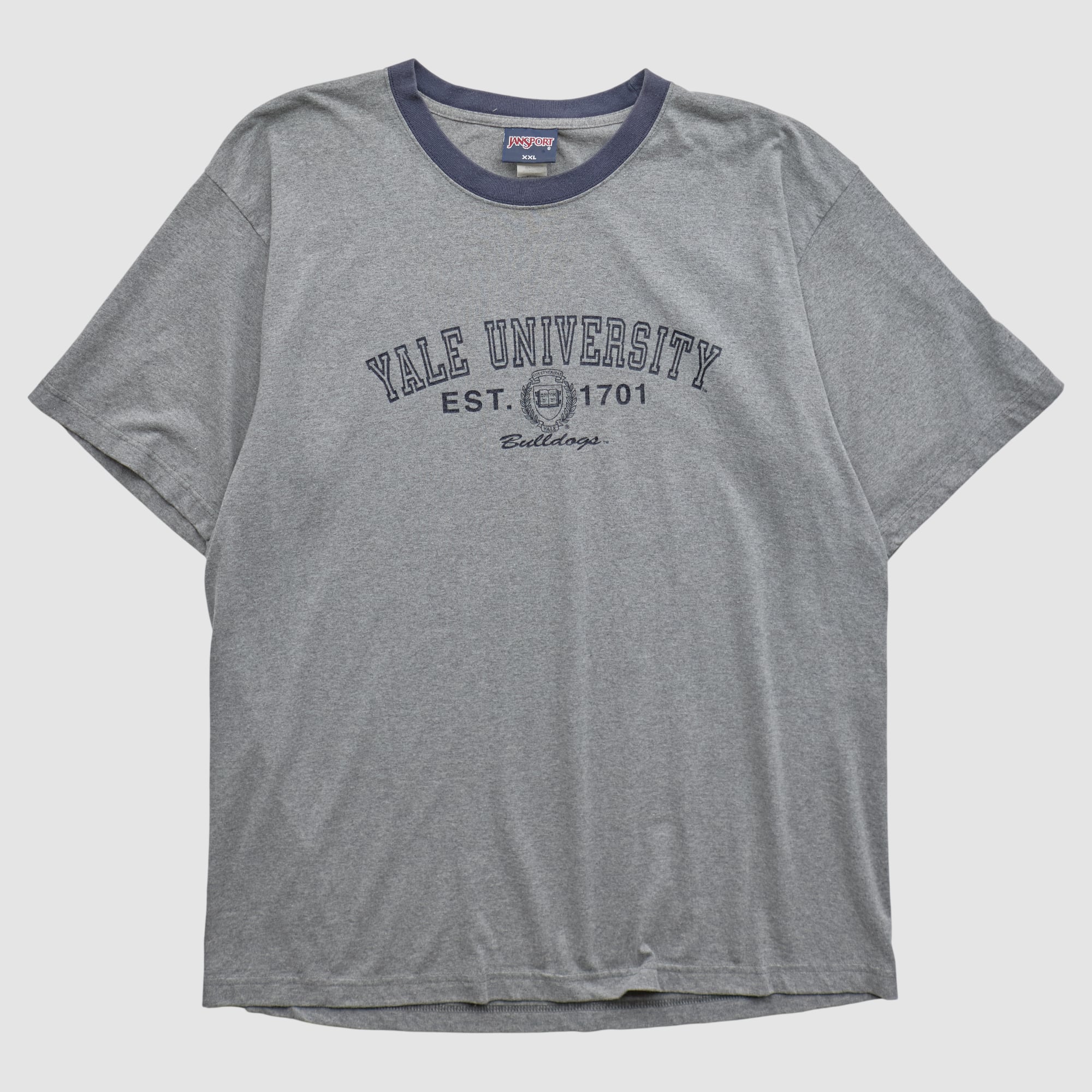 Yale Bulldogs Jansport 2000s T-shirt - Gray - XL