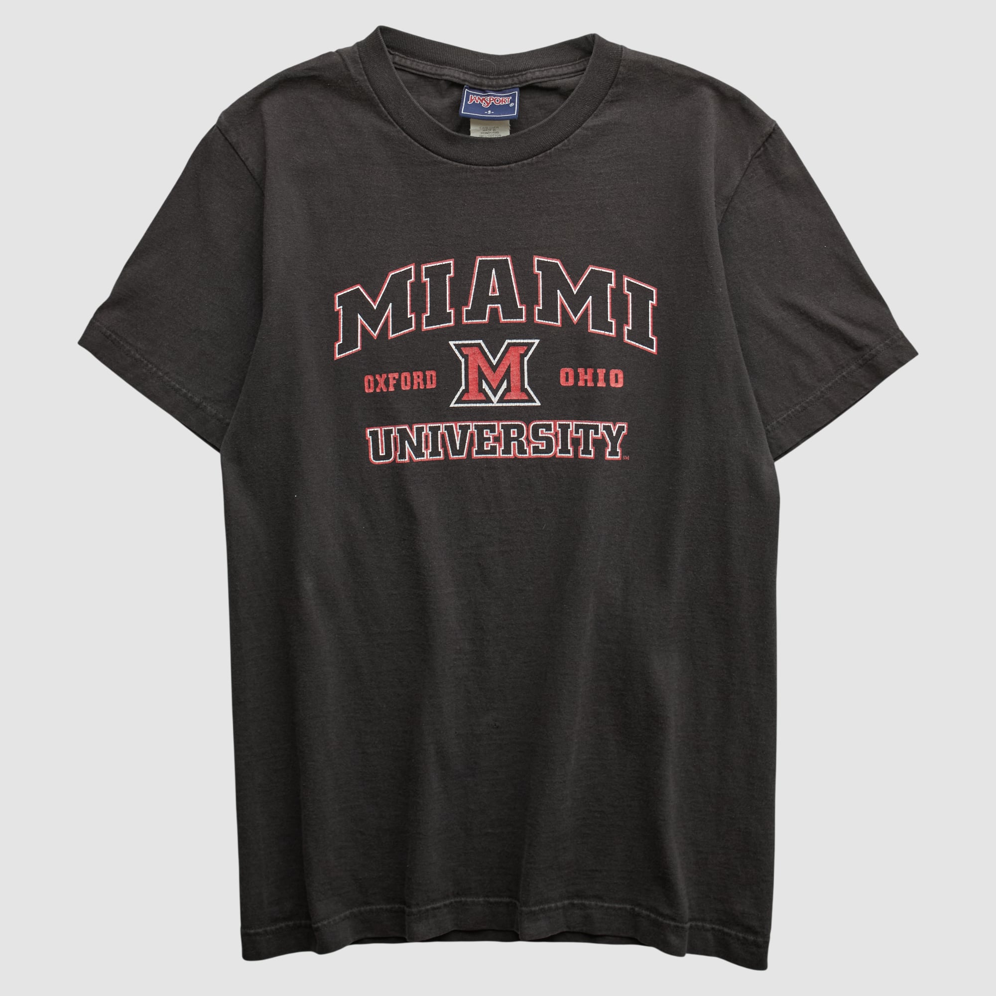 Miami University RedHawks Jansport 2000s T-shirt - Black - XS