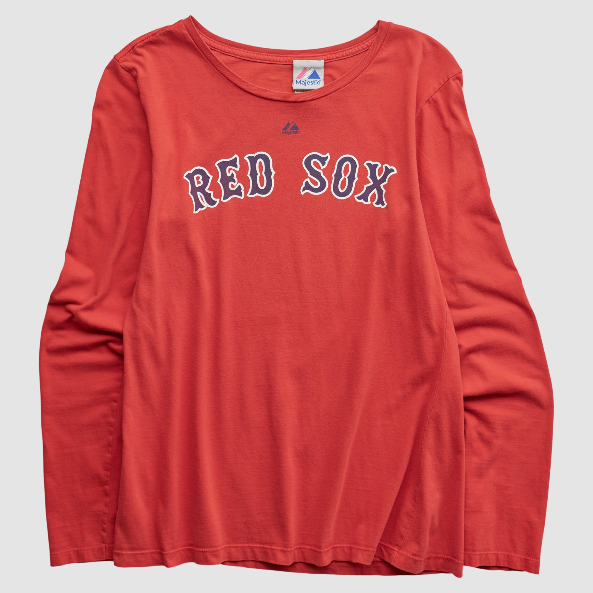 Boston Red Sox Majestic 2010s Long Sleeve T-shirt - Red - M
